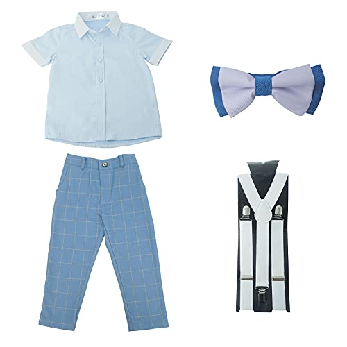 Shirts+pants+bowtie+suspender