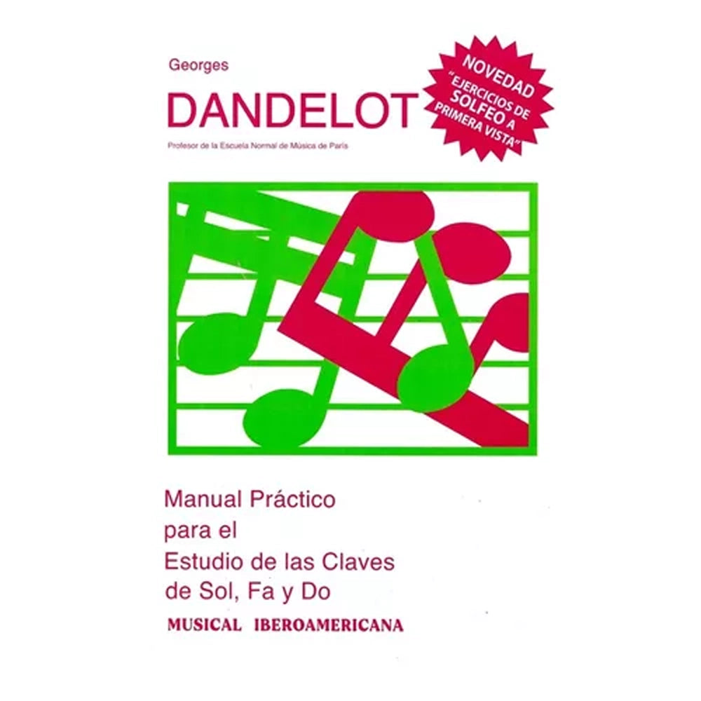 Dandelot Practical Manual for the Study of Musical Keys - Essential Music Theory Guide for Piano & Composition Students