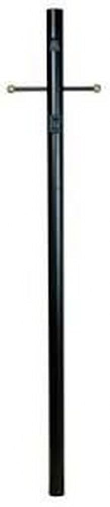 Craftmade Z8992-TB Matte Black Direct Burial Post Lamp - Outdoor Landscape Lighting for Garden, Pathway, and Driveway