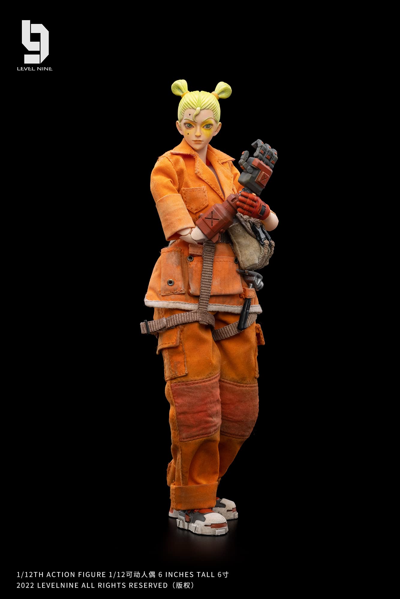 Frontline Chaos 1:12 Scale Action Figure - Highly Detailed Collectible Military Soldier Model for Display & Diorama - Perfect for War Game Scenes, Toy Photography & Collectors