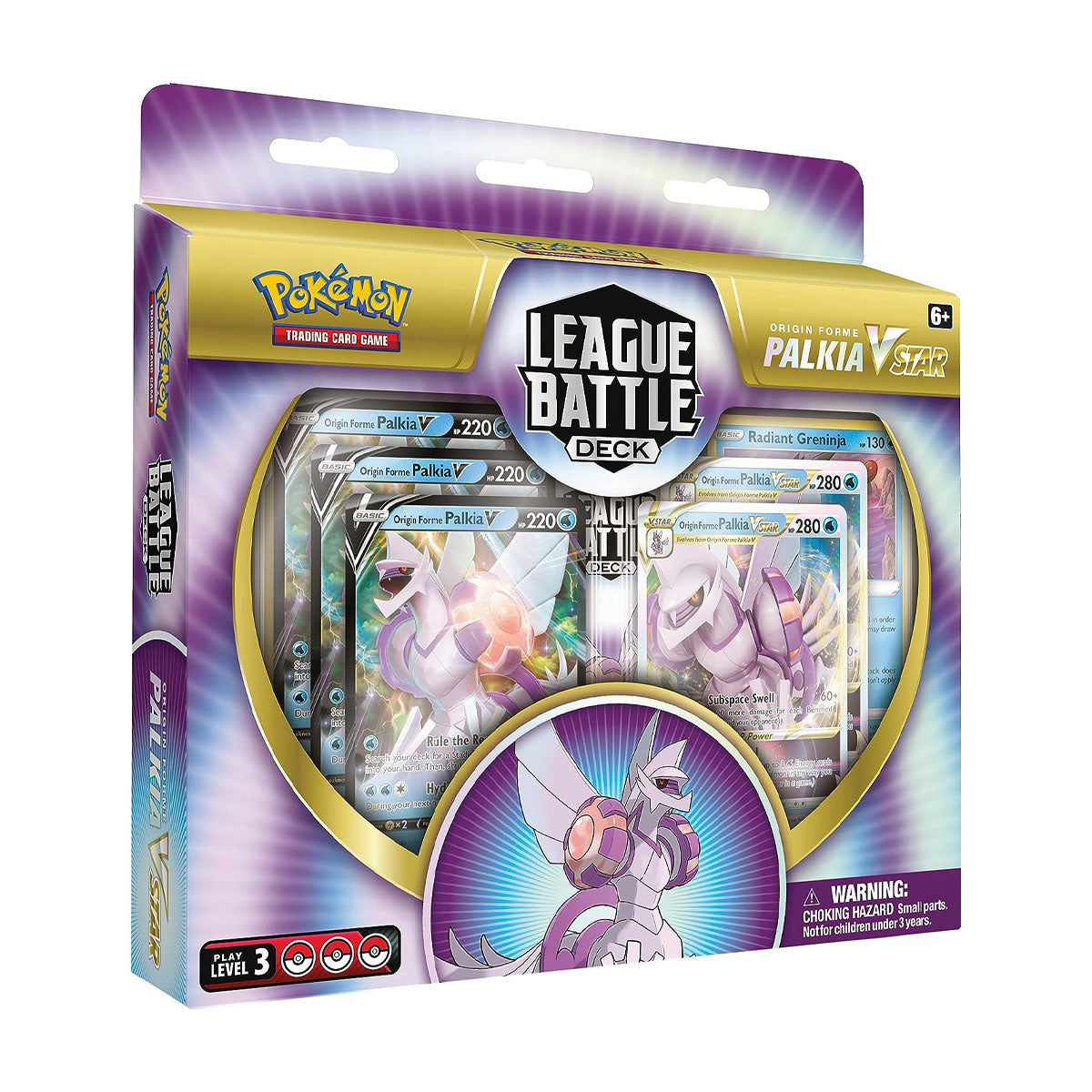 Pokémon Origin Forme Palkia VSTAR League Battle Deck - Premium Trading Card Game Deck for Competitive Play | Collectible TCG Cards for Battles & Tournaments | Perfect for Pokémon TCG Players & Fans