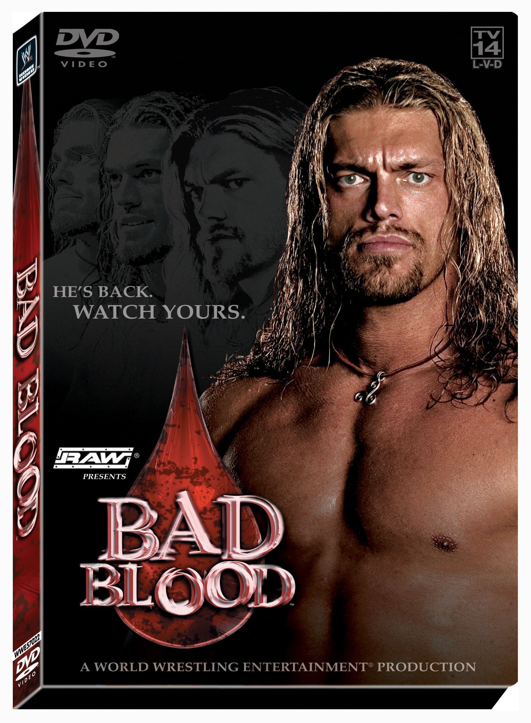 WWE Bad Blood 2003 DVD - Classic Wrestling PPV Event | Relive The Rock vs. Goldberg Match | Perfect for WWE Fans & Collectors | Great for Home Entertainment & Wrestling Parties