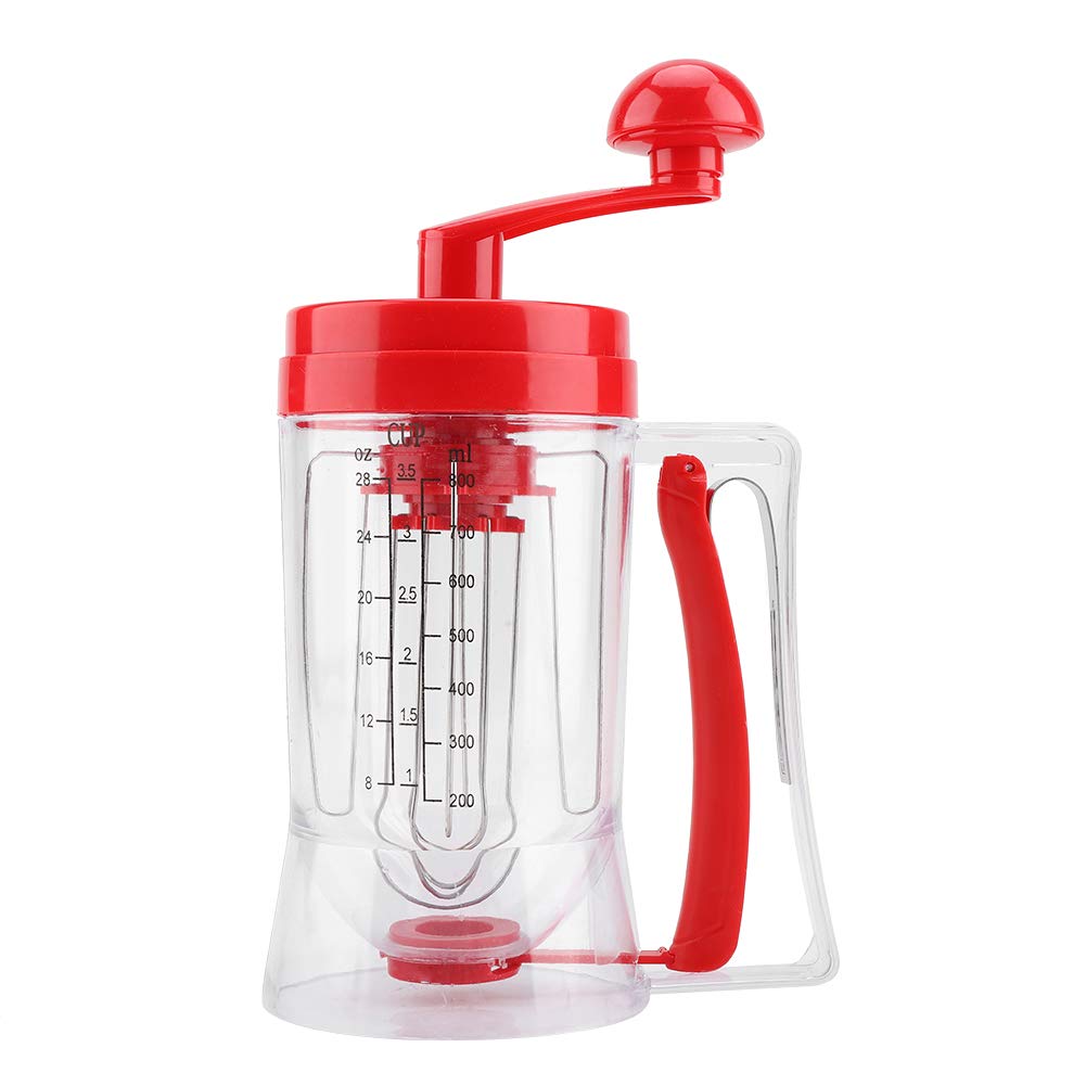 Manual Batter Mixer for Pancakes & Waffles - Baking Tool for DIY Cakes