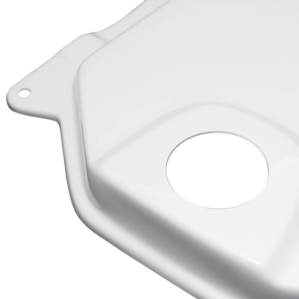 NCY White Gas Tank Cover for Ruckus - Motorcycle Protection