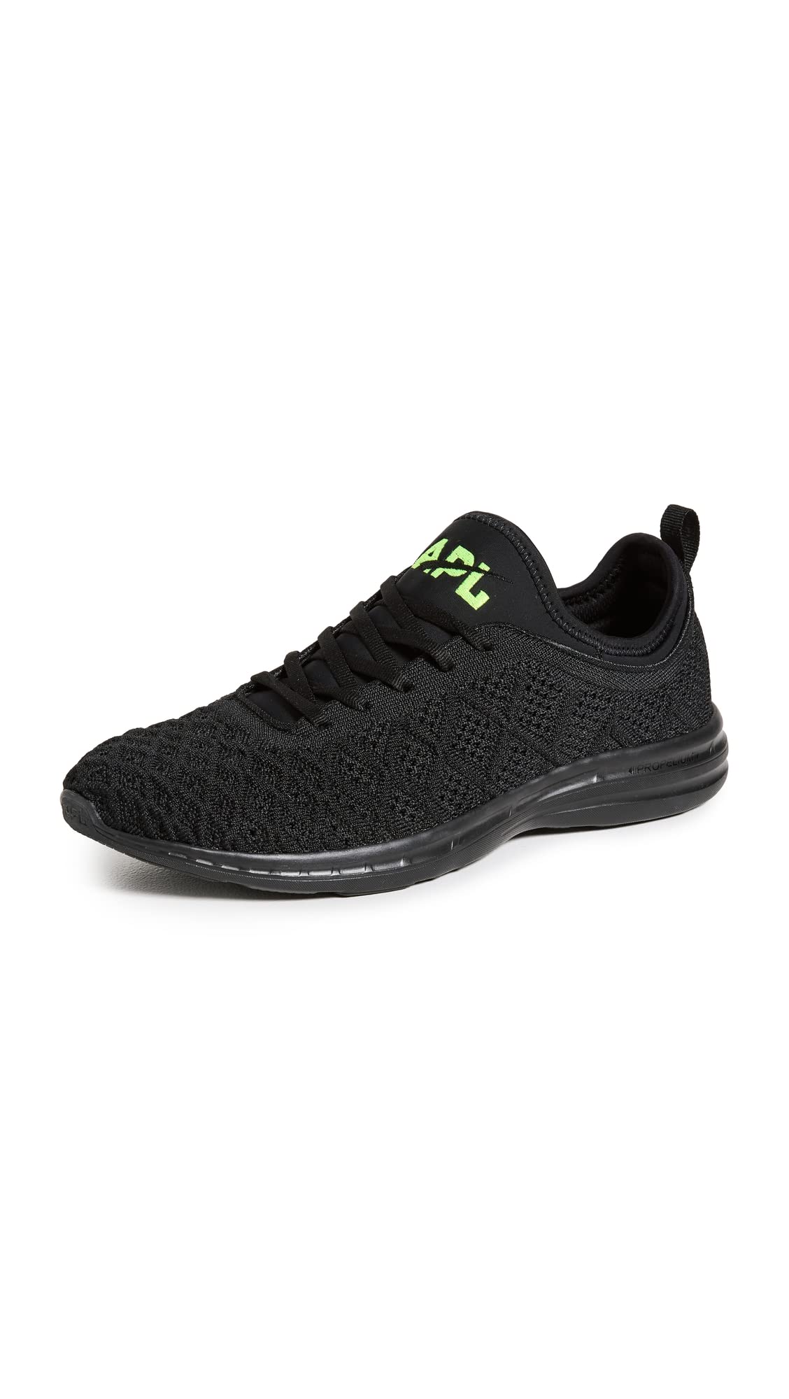 APL: Athletic Propulsion Labs Men's Techloom Phantom Running Shoes - Black/Energy Color, Size 14 US - Lightweight & Breathable Sneakers for Gym Workouts, Jogging & Casual Wear