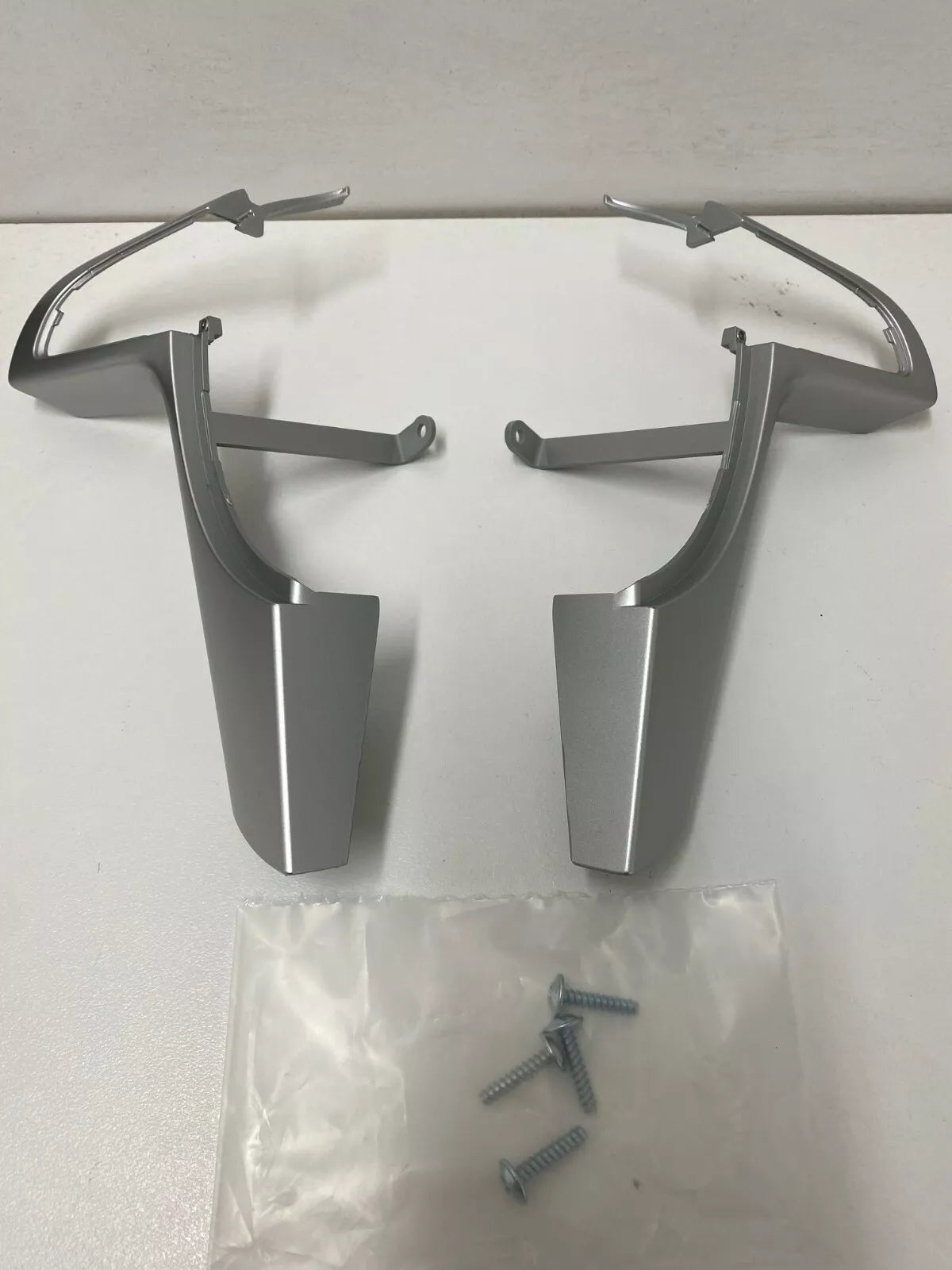 Genuine Holden VE Steering Wheel Spoke Covers - Micro Silver & Satin Chrome Finish | Premium Interior Car Accessories for Enhanced Grip & Style | Perfect for Commuting, Road Trips & Custom Car Upgrades