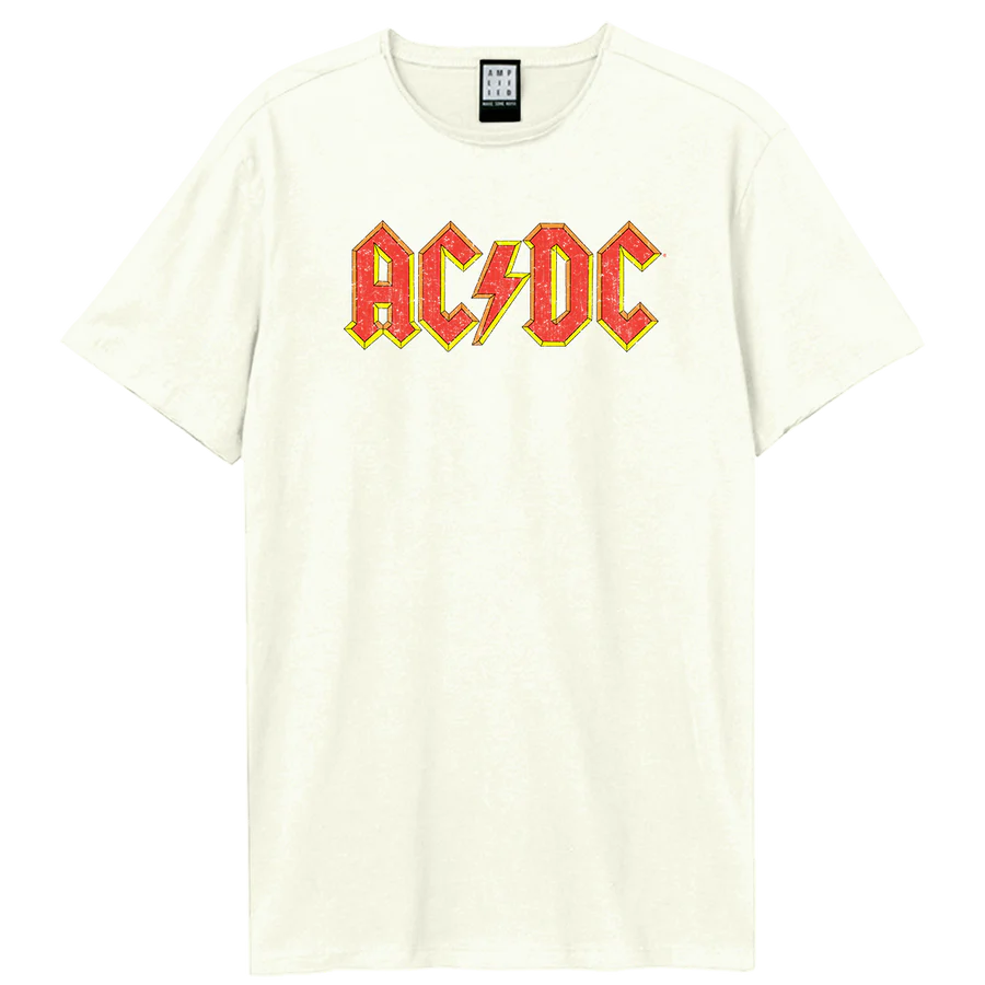 Vintage AC/DC Band Logo T-Shirt - Classic Rock Tee for Concerts & Casual Wear | Unisex Cotton Graphic Tee