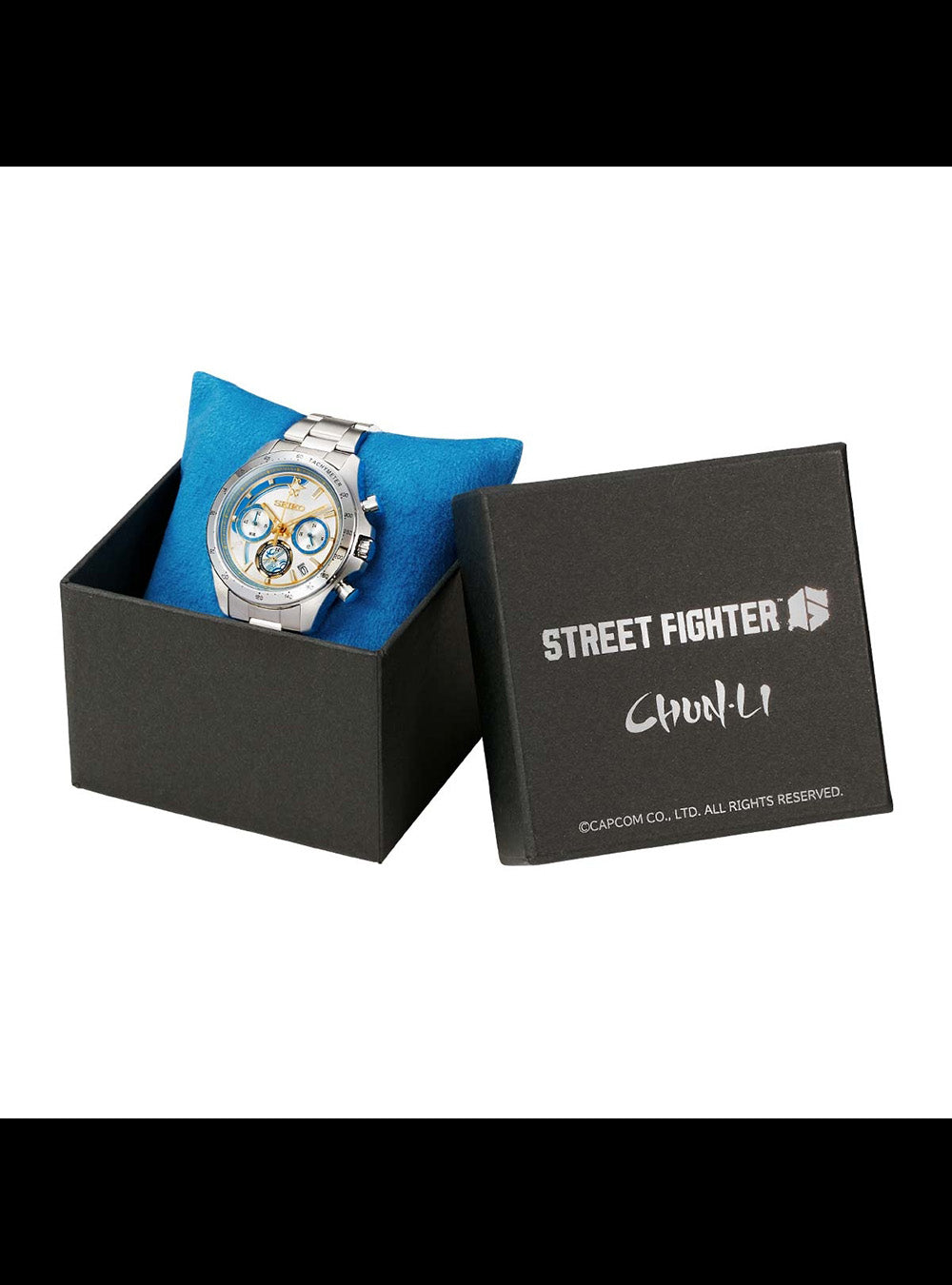 SEIKO x STREET FIGHTER 6 Limited Edition Japanese Made Watch - Exclusive Collector's Item for Gamers & Anime Fans | Perfect for Cosplay, Gaming Events & Streetwear Fashion