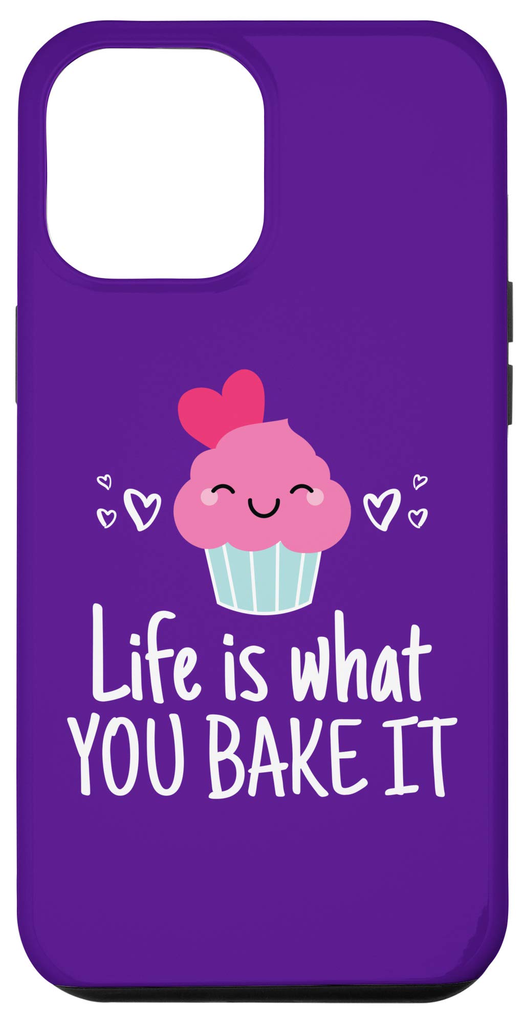 iPhone 12 Pro Max Case - Shockproof Protective Cover with Anti-Scratch Design for Baking Enthusiasts | Perfect for Kitchen, Baking Classes & Gift Giving (Purple)