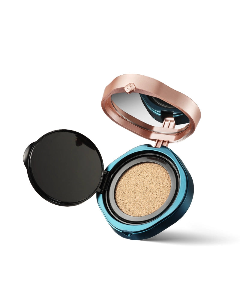 Yurong Water Lily Fresh Forever Cushion Foundation - Lightweight Hydrating Makeup with SPF, Perfect for Daily Wear & On-The-Go Touch Ups