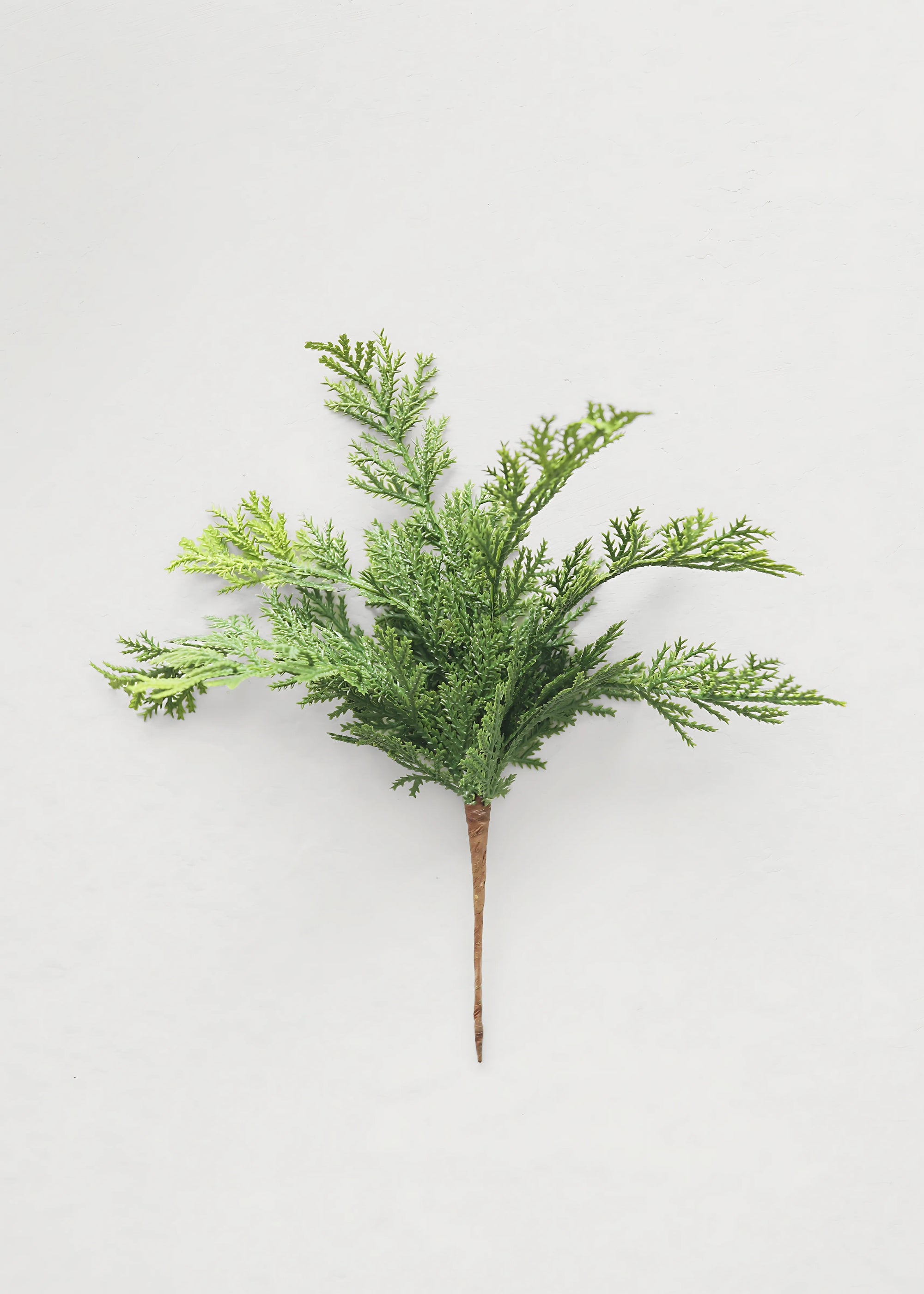 Premium Artificial Cedar Pine Branches - Realistic Touch for Home Decor, Christmas Tree, Wreaths & Holiday Arrangements