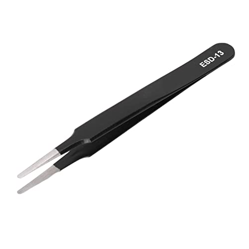 Anti-Static Tweezers for Eyebrows & Watches - Corrosion Resistant
