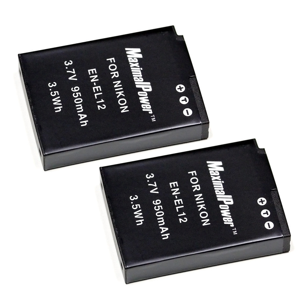 Original Nikon EN-EL12 Replacement Battery - Compatible with Nikon Cameras | Long-Lasting Power for Photography & Video | Perfect for Travel, Events & Professional Shoots