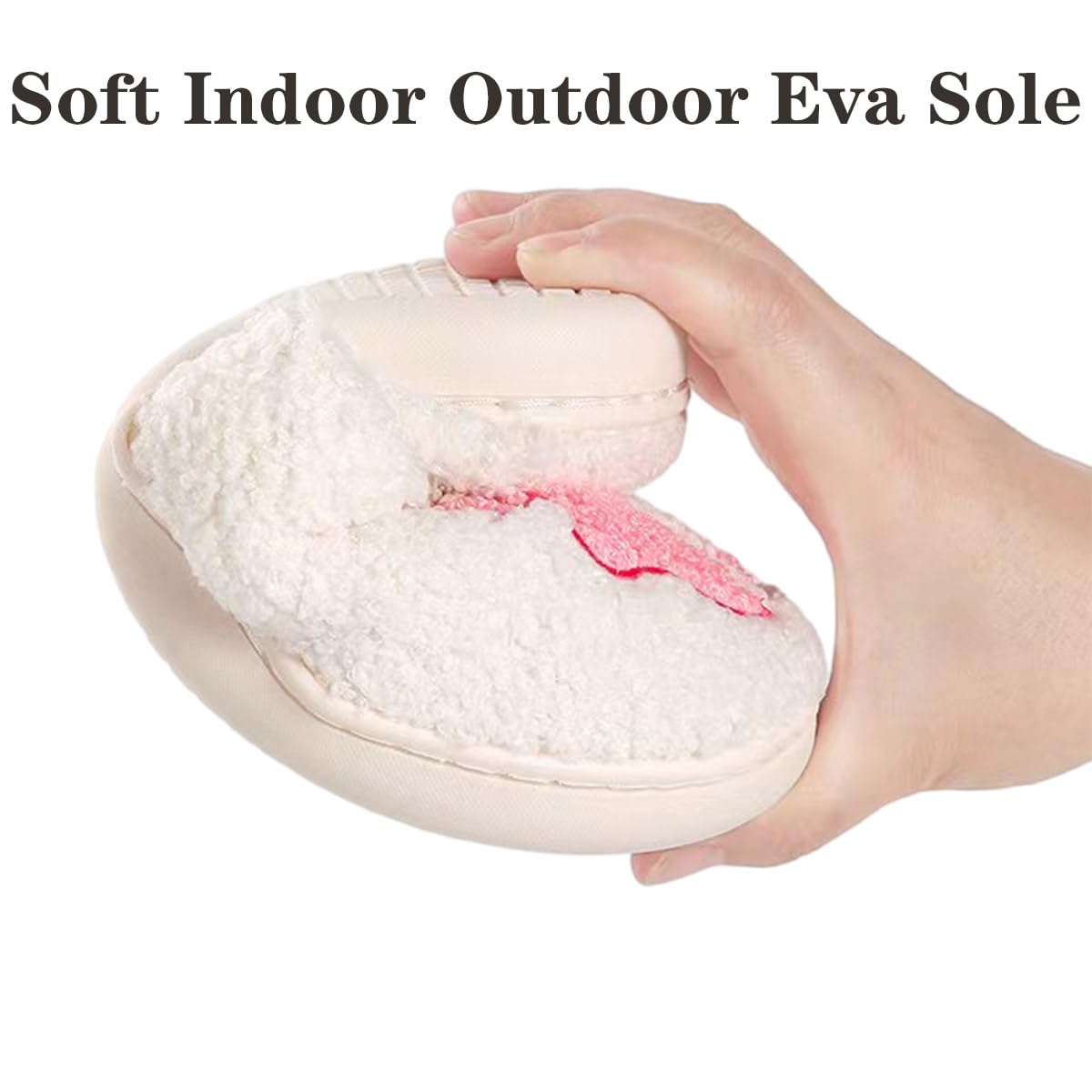 **Unisex Memory Foam Slippers for Men & Women - Soft Fuzzy Indoor/Outdoor House Slippers, Comfortable Non-Slip Bedroom Shoes - Perfect for Home, Lounge & Casual Wear**