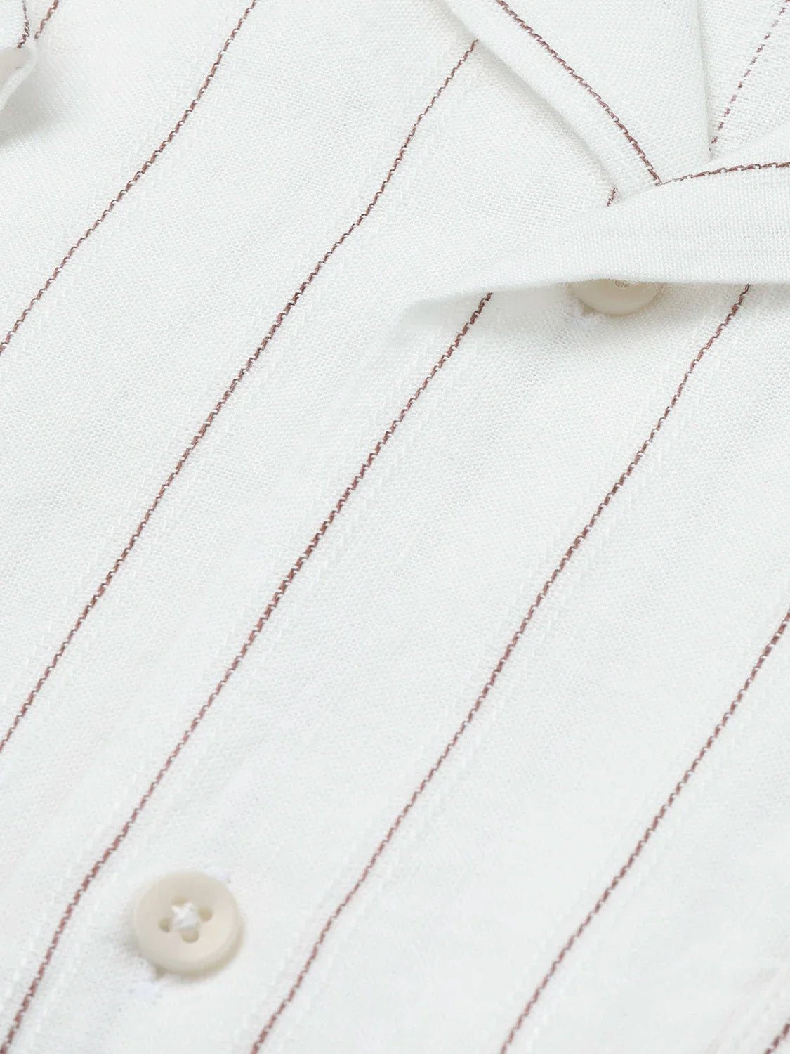 Linen Short Sleeve Shirt for Women - Rust Color - Casual Summer Tops for Beach, Travel & Everyday Wear