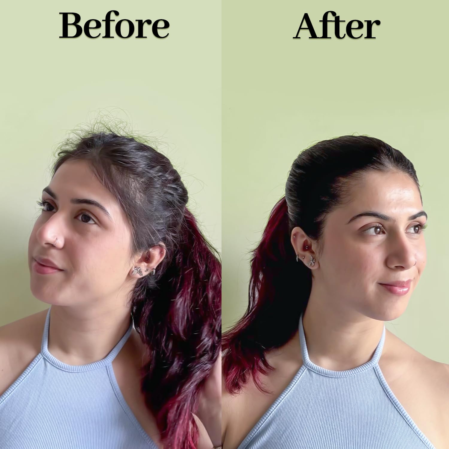 ENN Volume Up Hair Finishing Stick for Frizzy Hair - Anti Frizz Baby Hair Styler with Redensyl, Green Tea & Rosemary Extract for Hair Growth | Non-Sticky, Non-Greasy Formula | 20ml Travel Size | Perfect for Flyaways, Baby Hairs & Styling on the Go