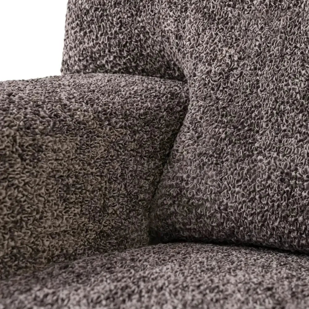 Microfiber Printed Armchair Slipcover - Stretchable Furniture Protector for Living Room, Bedroom & Office - Easy Washable Sofa Cover for Home Decor