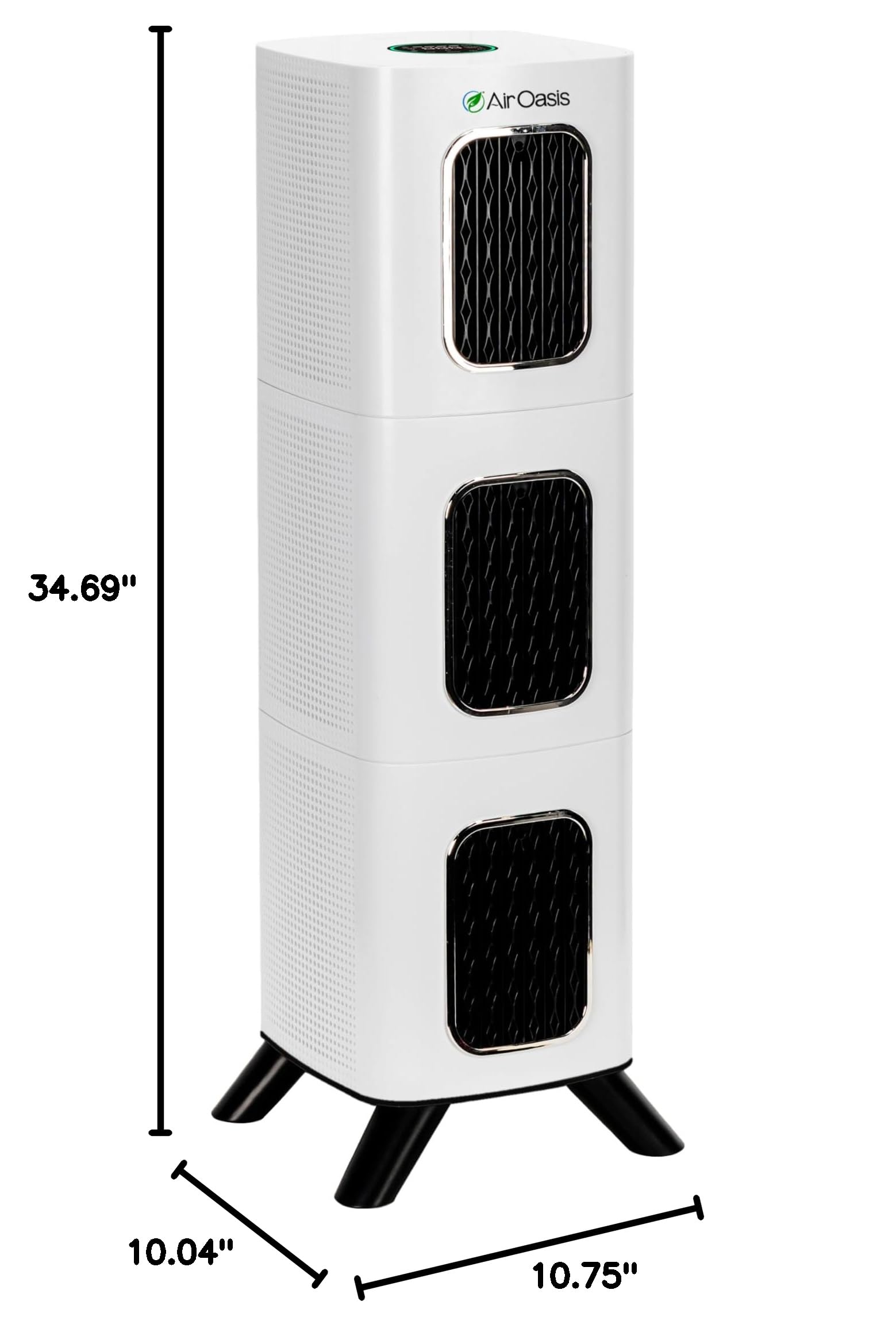 iAdaptAir 2.0 H13 True HEPA Air Purifier - 99.97% Removal of Viruses, Mold, Dust, Smoke, Pollen & Odors - Ultra Quiet WiFi Smart Air Cleaner for Large Rooms up to 3,975 Sq Ft - Perfect for Home, Office, Nursery & Allergy Relief