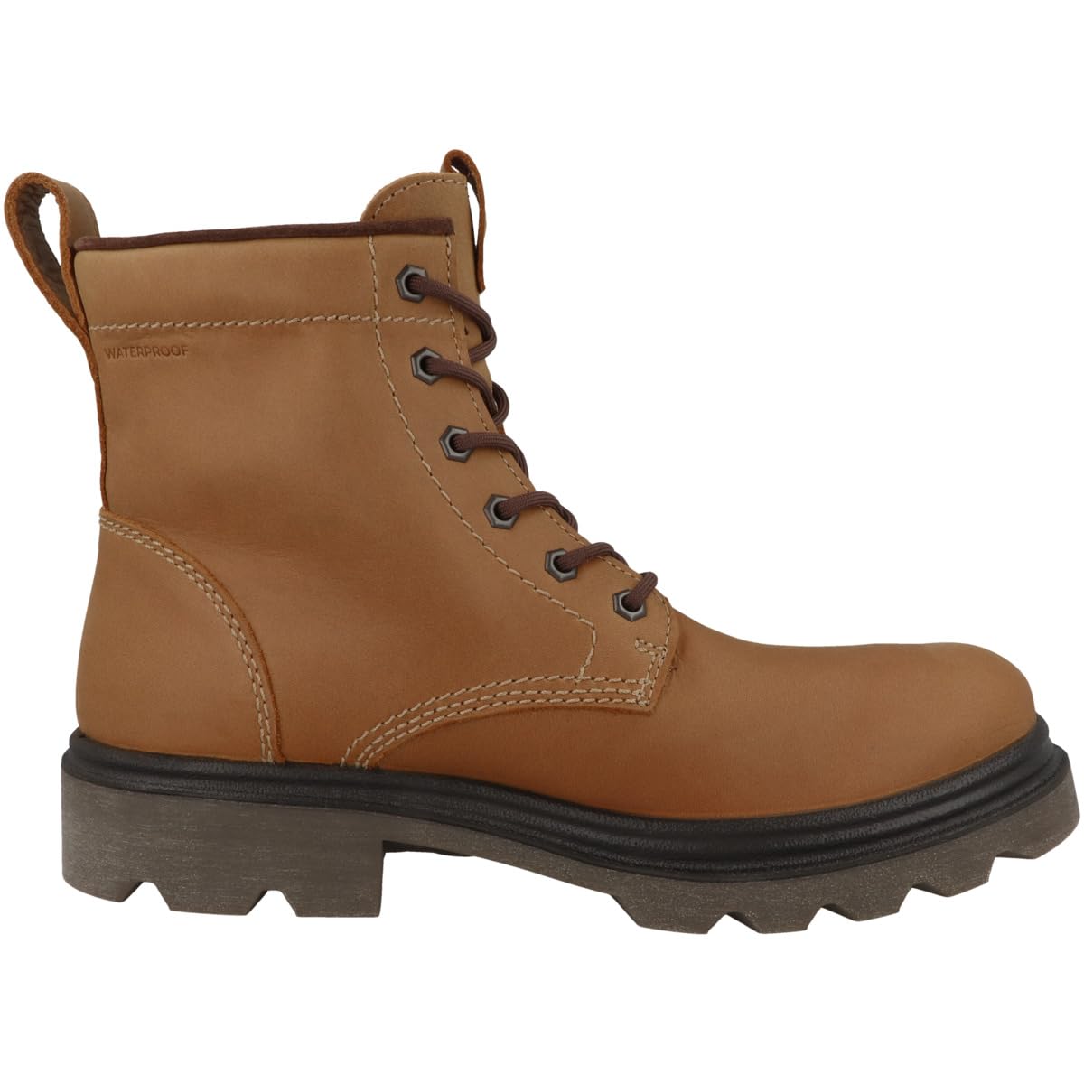 ECCO Men's Grainer Leather Casual Shoes - Comfortable Walking & Dress Shoes for Men - Perfect for Office, Travel & Everyday Wear