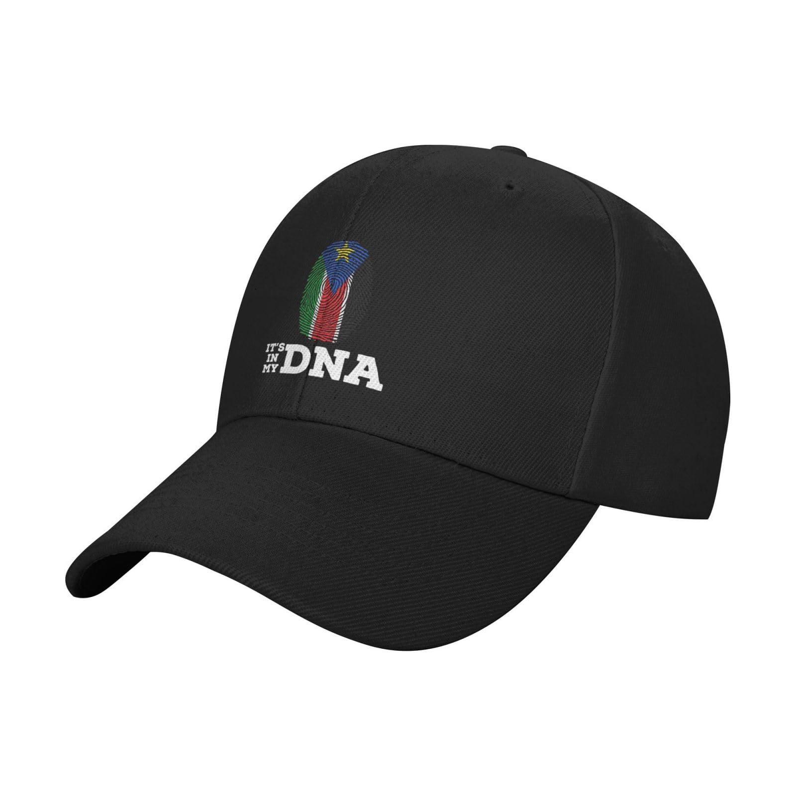 South Sudan DNA Baseball Cap for Men & Women - Adjustable Dad Hat for Golf, Casual & Outdoor Activities | Unisex Classic Snapback Hat