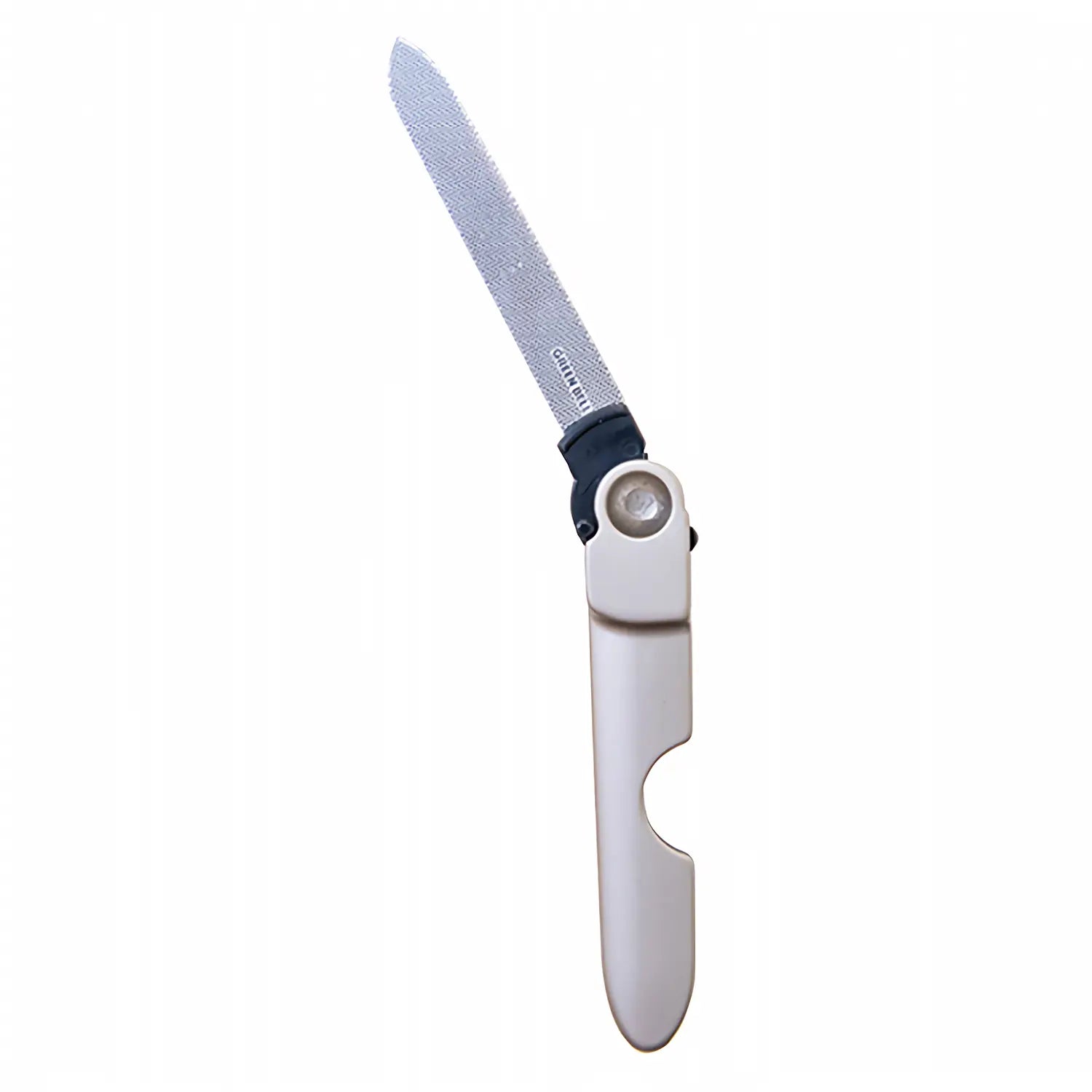 Premium Stainless Steel 2-Way Foldable Nail File - Green Bell Takuminowaza Professional Nail Care Tool for Manicure & Pedicure | Perfect for Travel, Home Use & Salon Professionals