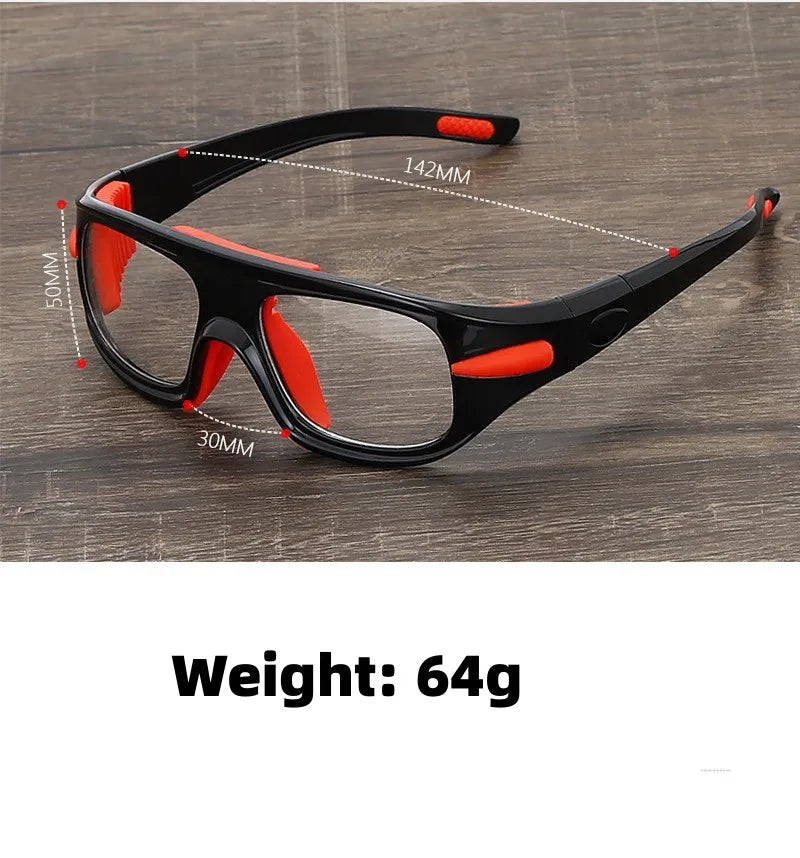 High-Performance Prescription Sports Sunglasses with Adjustable Strap - UV Protection, Impact Resistant for Running, Cycling & Outdoor Activities