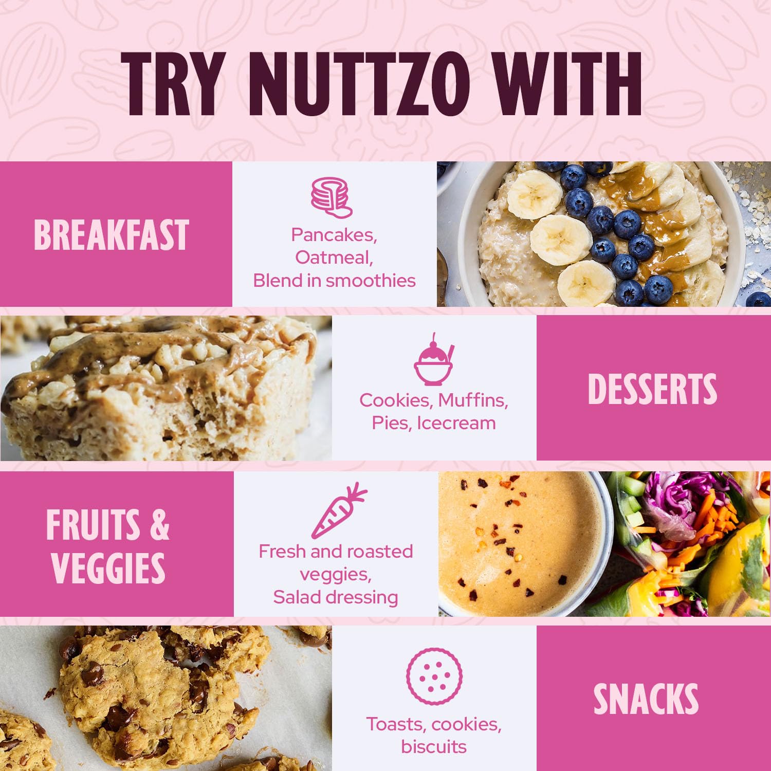NuttZo Natural Power Fuel Crunchy 7 Nuts & Seeds Butter - Paleo, Keto, Vegan Friendly | Peanut & Gluten Free, Kosher, No Added Sugar or Oil | 12 oz Jar, 6 Pack | Perfect for Smoothies, Toast & Healthy Snacking