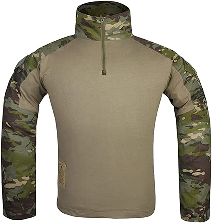 EMERSONGEAR Gen3 Military Uniform Set - Tactical Airsoft & Paintball Combat BDU Pants & Shirt with Knee Pads - Perfect for Outdoor Training, Airsoft Games & Tactical Missions