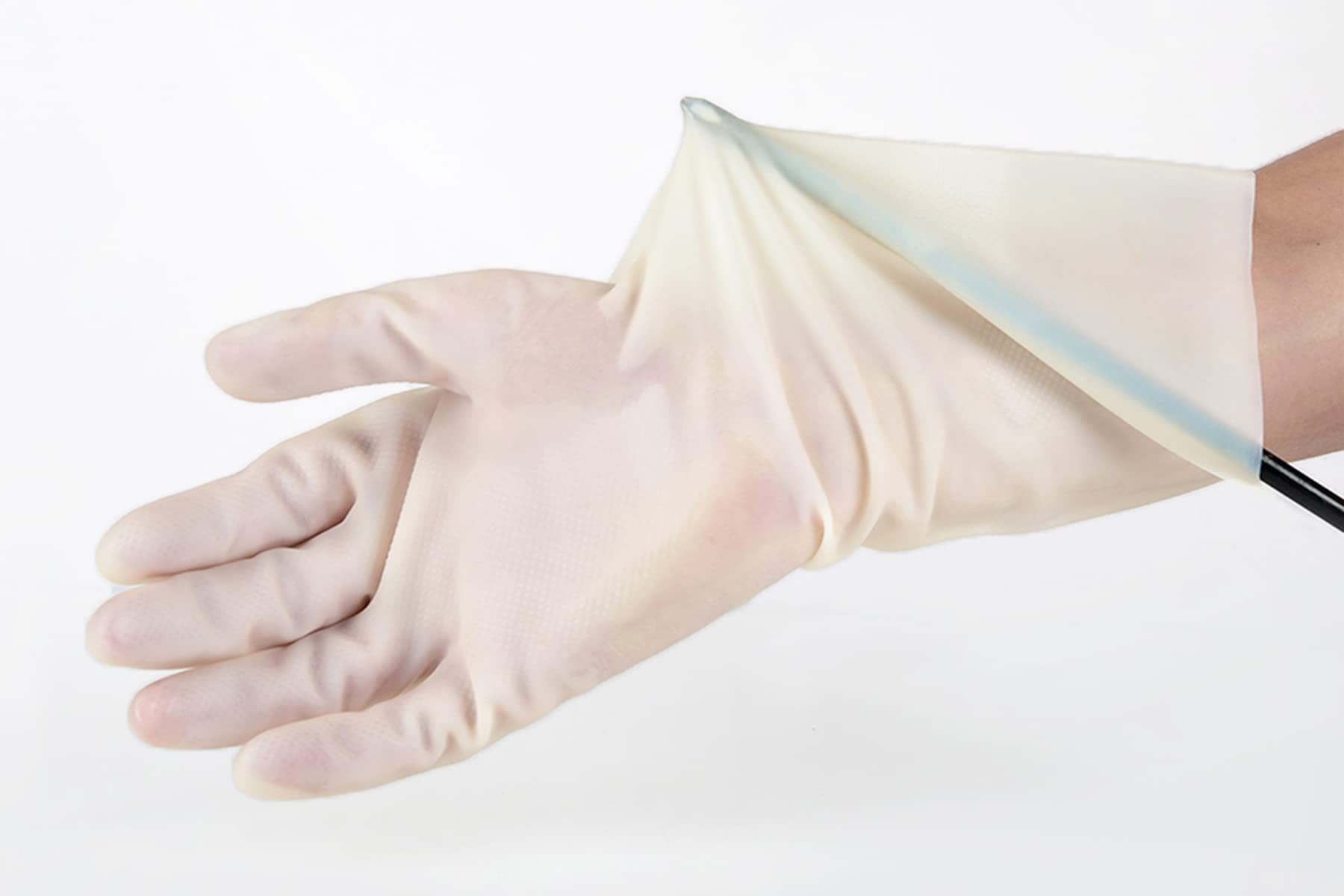 **Reusable Rubber Cleaning Gloves for Dishwashing & Kitchen - 3 Pairs - Heavy Duty Household Chores & Gardening**