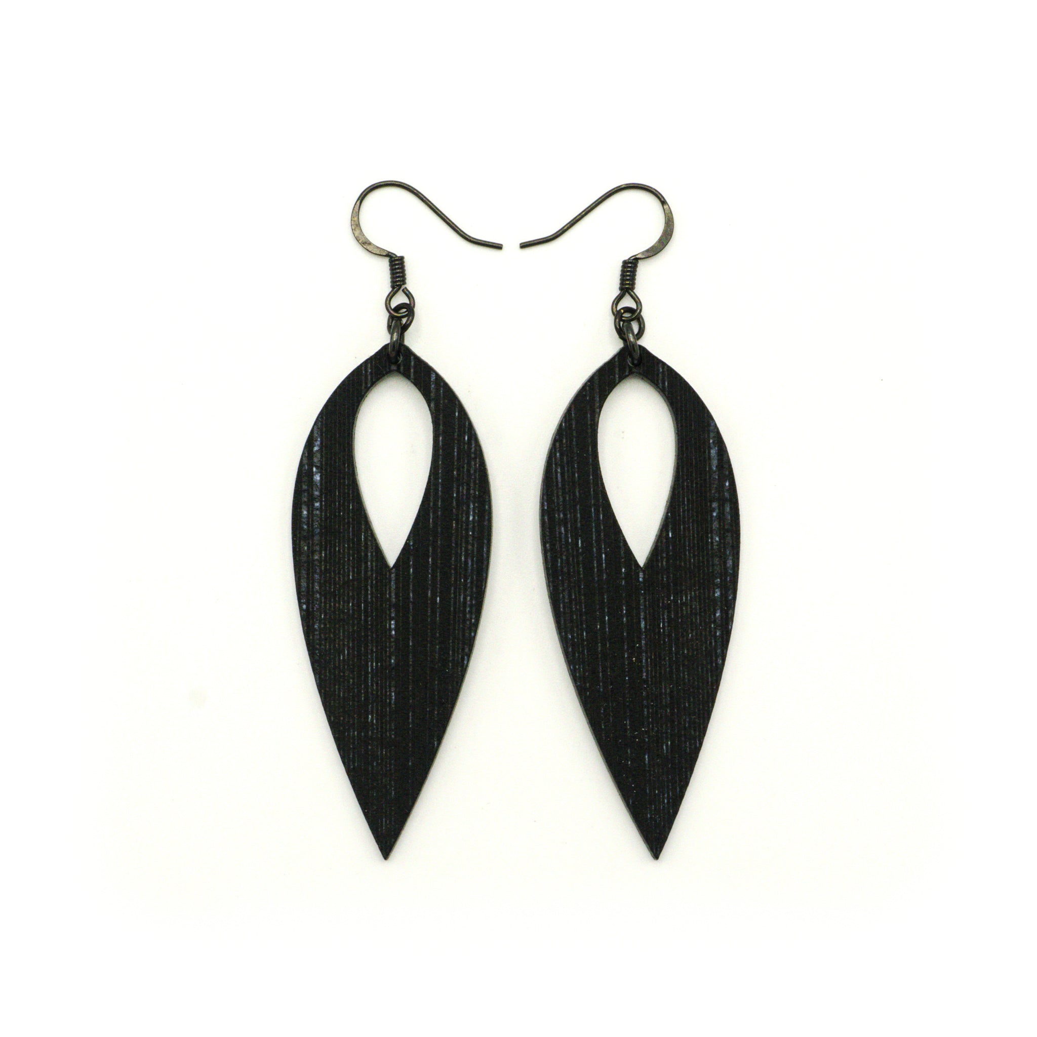 Nativas 13R Acrylic Earrings - Black Galaxy & Black | Stylish & Lightweight for Women | Perfect for Parties, Weddings & Everyday Wear