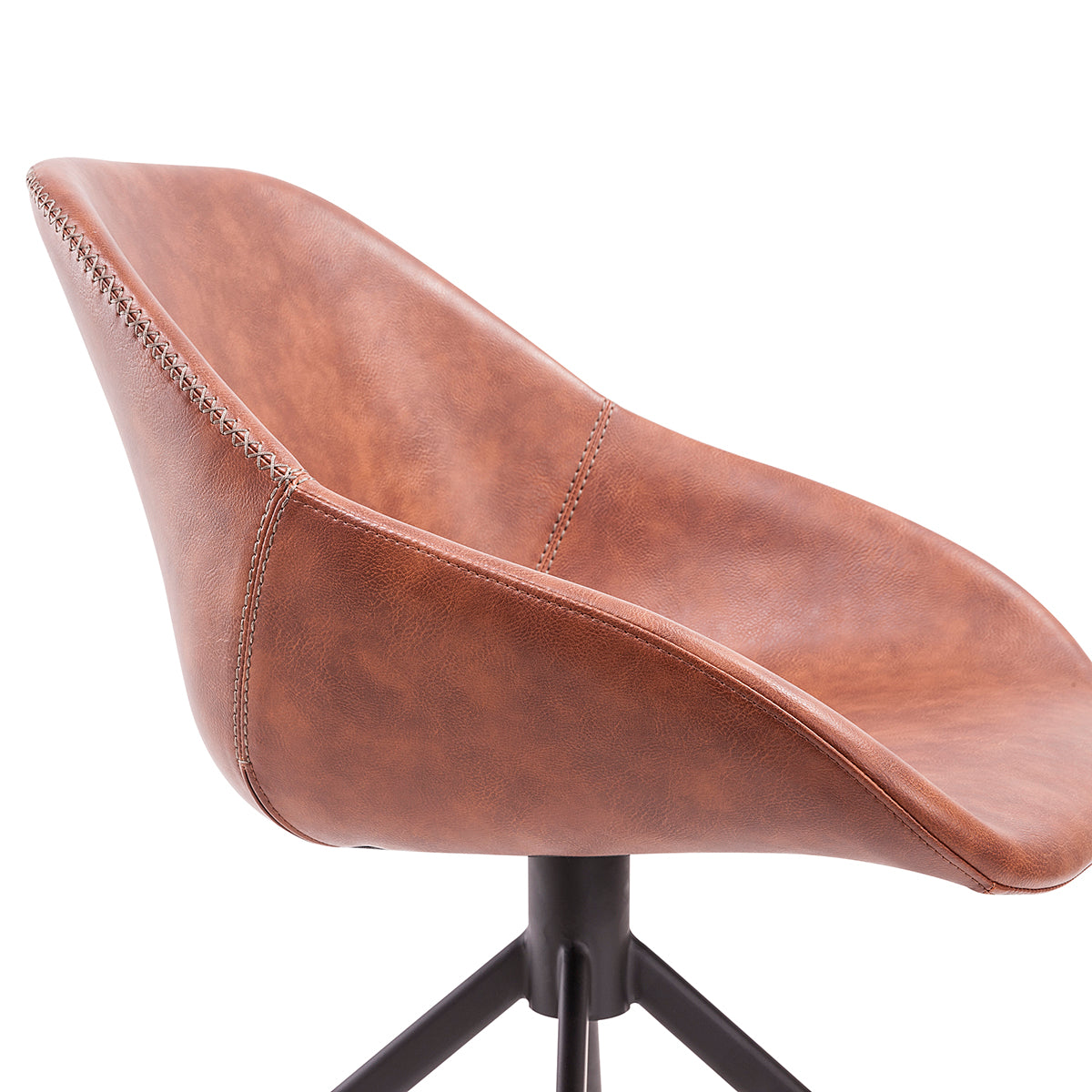 M Co Living Lansel Chair - Modern Accent Chair for Living Room, Bedroom & Office - Comfortable Upholstered Lounge Chair with Wooden Legs - Perfect for Relaxing, Reading & Decorating Your Home