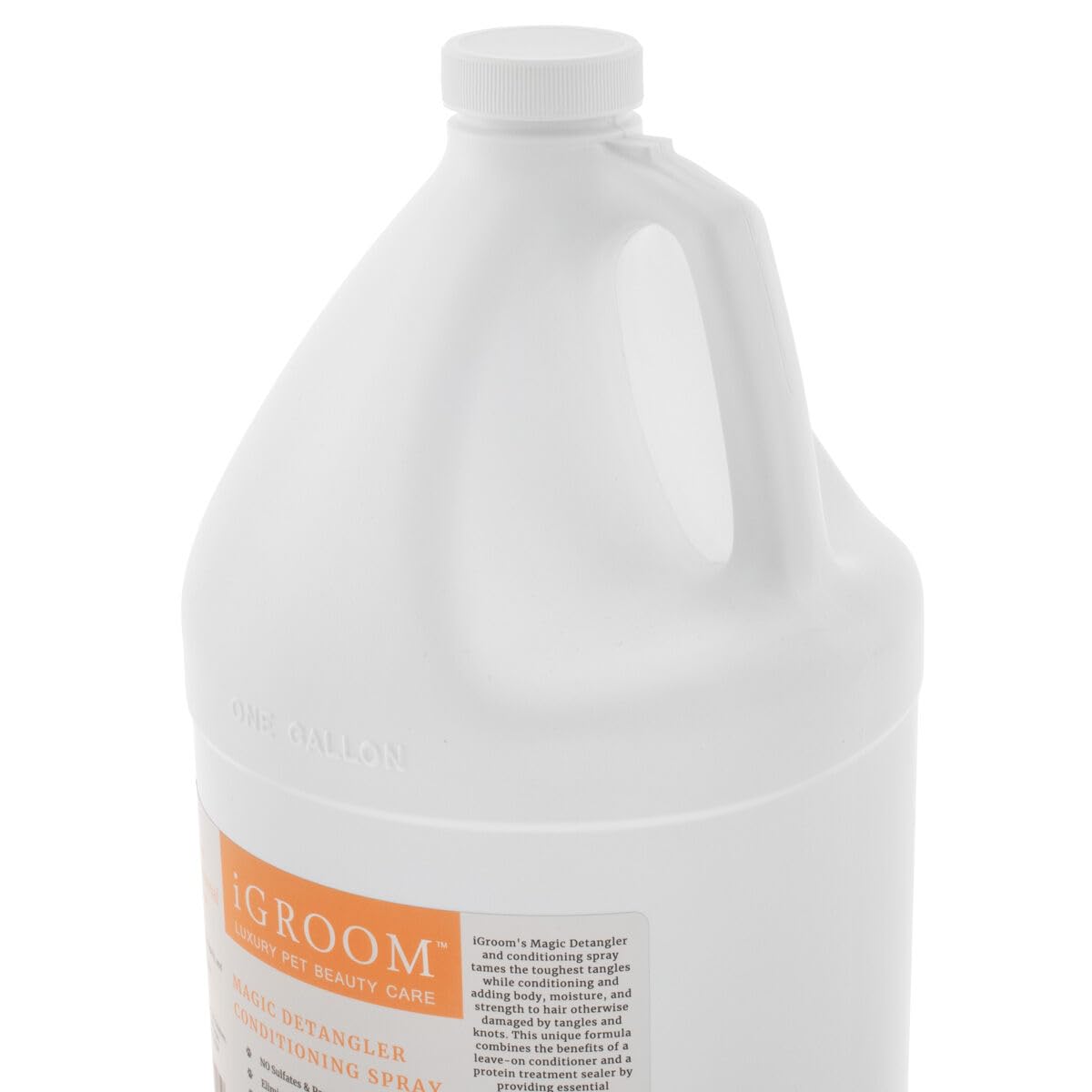 iGroom Magic Detangling Dog Conditioning Spray - Protein Sealer for Soft & Shiny Coat | Made in USA | 1 Gallon | Pet Grooming & Detangling Solution for Daily Care & Show Prep