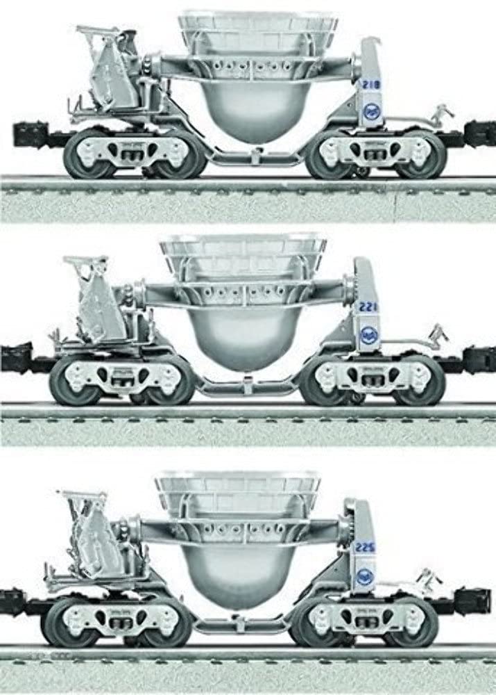 Lionel LNL683466 O Scale Slag Car USSTL (3 Pack) - Perfect for Model Train Layouts & Railroad Collections
