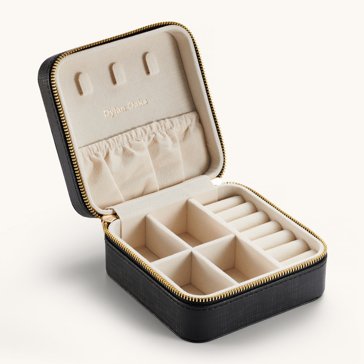 Stylish Jewelry Case for Women - Elegant Travel & Home Storage Organizer - Perfect for Necklaces, Rings & Earrings