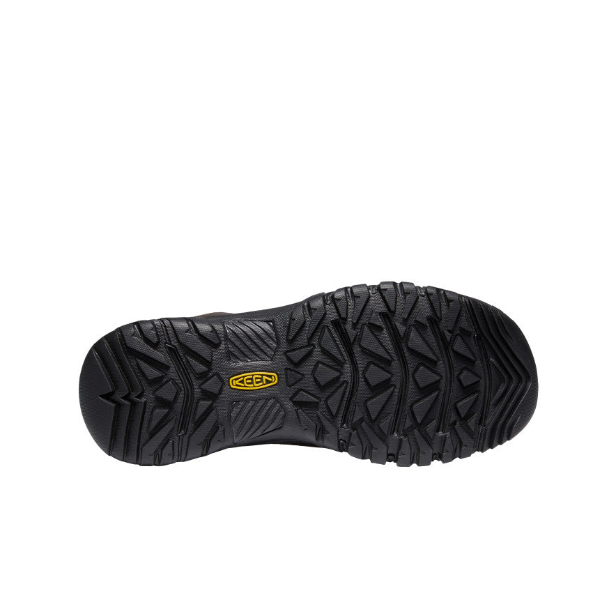 Men's Targhee III Wide Slip On Waterproof Hiking Shoes - Dark Earth/Mulch Color | Comfortable Outdoor Walking & Travel Shoes for Men