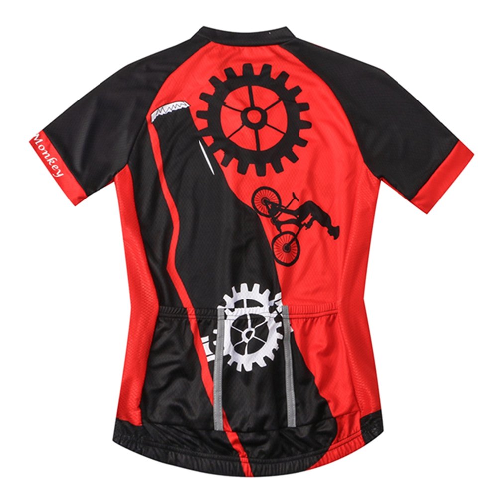 Men's Cycling Jersey Short Sleeve - Breathable Moisture-Wicking Bike Shirt for Road & Mountain Biking | Perfect for Summer Training & Outdoor Sports