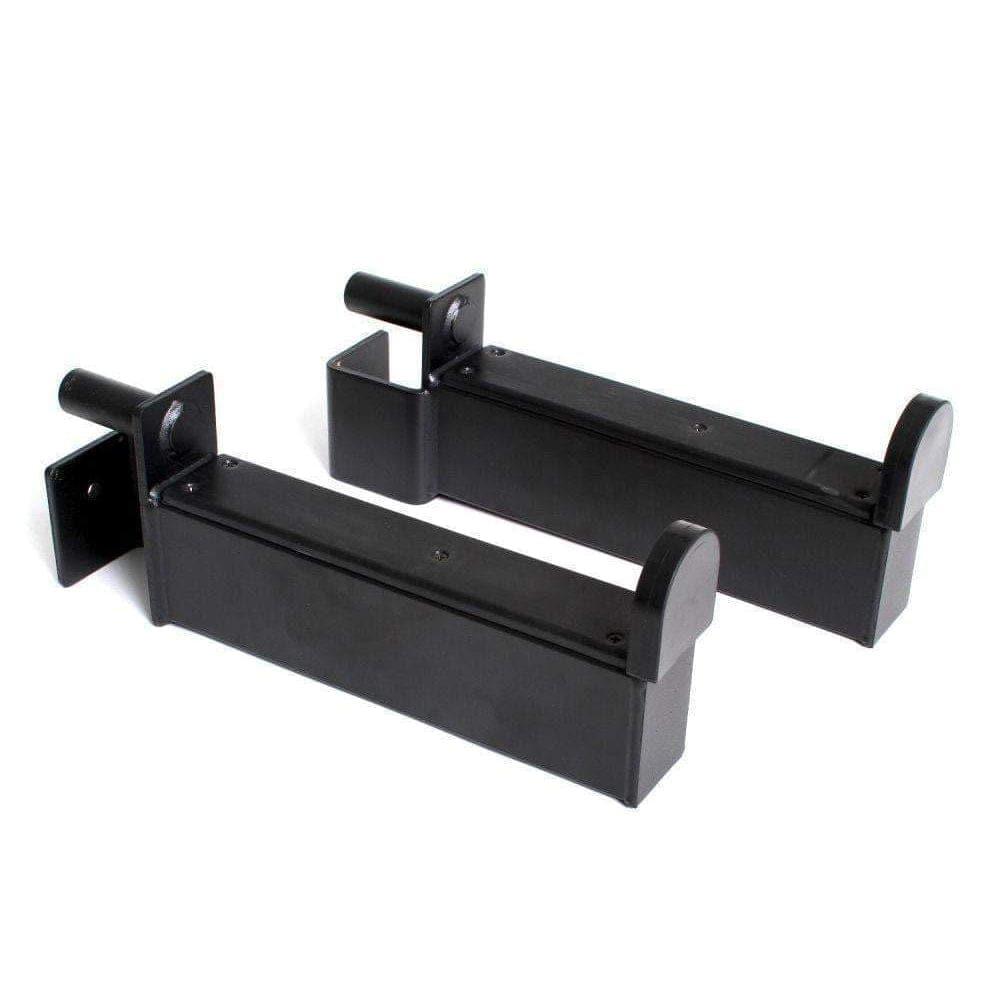 Powertec Safety Spotter Arms - Heavy Duty Gym Safety Equipment for Power Rack & Squat Rack - Perfect for Weightlifting, CrossFit & Home Gym Workouts