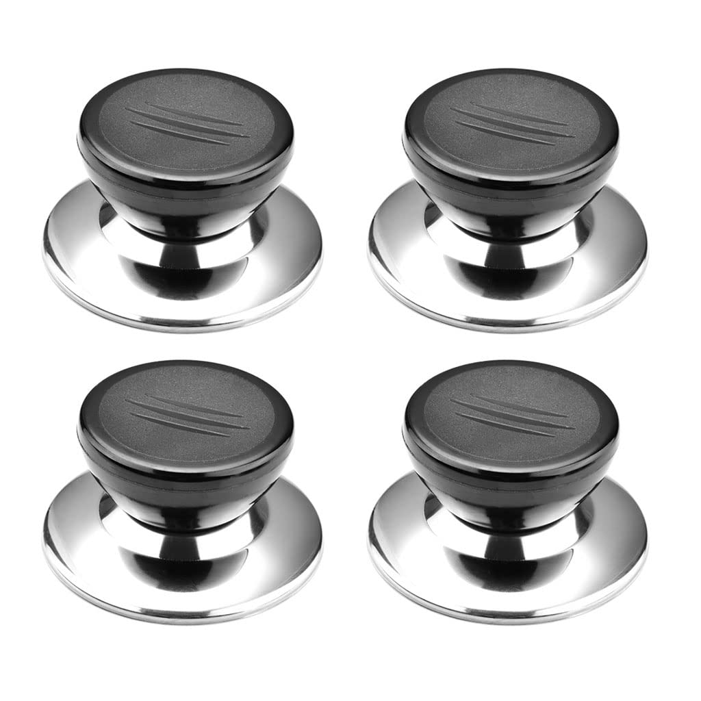 Universal Pot Lid Knob Replacement - Small Size for Glass Lid Pan, Saucepan & Wok - Durable Kitchen Cookware Handle for Safe Cooking & Baking | Perfect for Stovetop, Oven & Everyday Kitchen Use