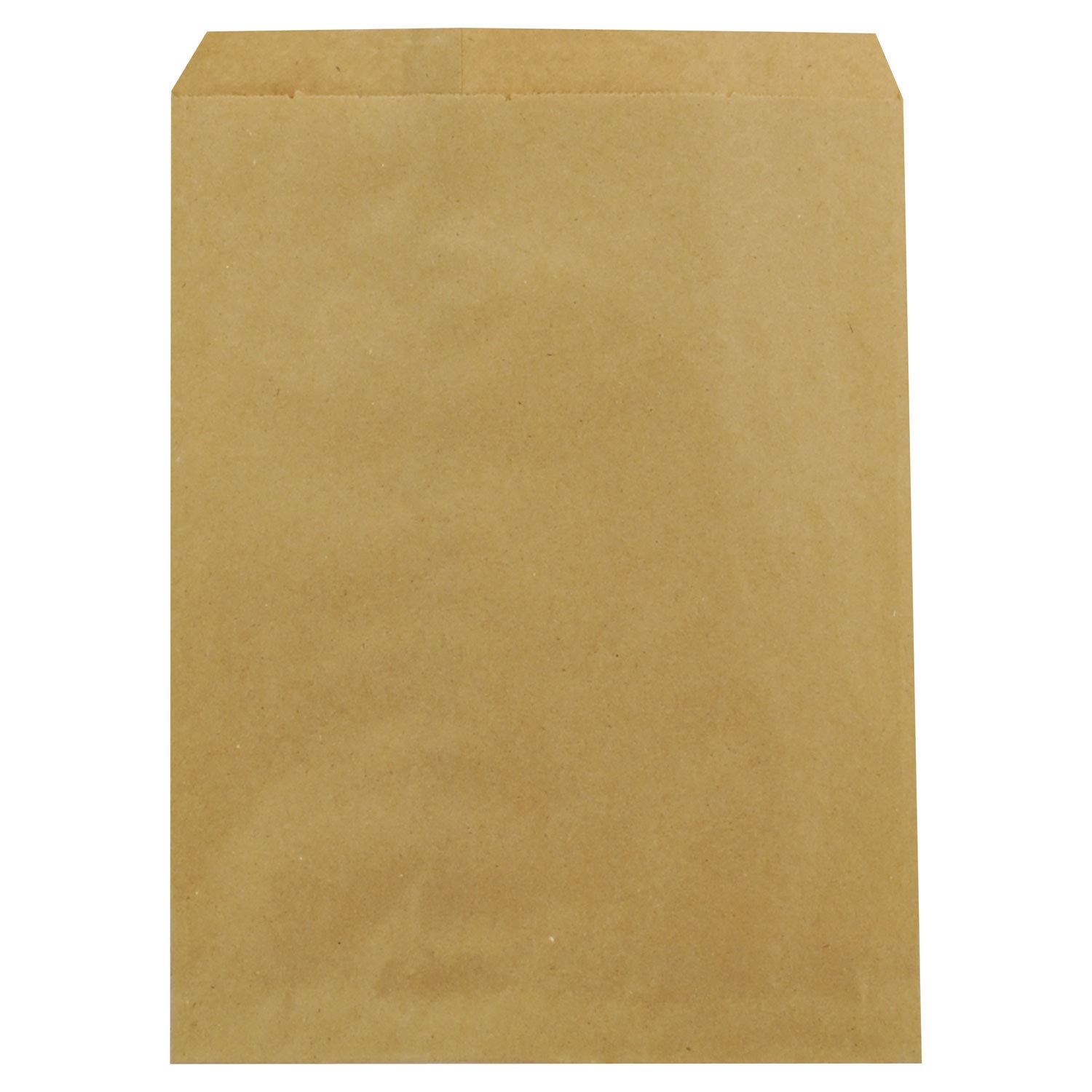Duro Kraft Paper Bags - 50 Pack Brown Paper Shopping Bags with Handles for Retail, Grocery & Gift Packaging - Eco-Friendly & Durable (MK85112000)