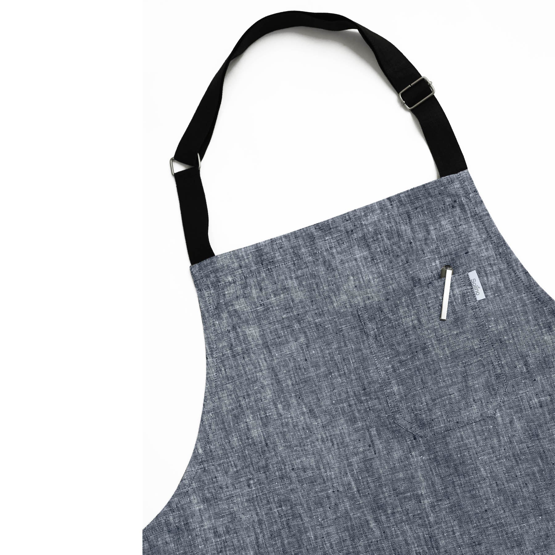 Premium Linen Apron for Cooking, Baking & Grilling - Durable & Stylish Kitchen Apron for Chefs & Home Cooks - Perfect for BBQ, Baking & Crafting
