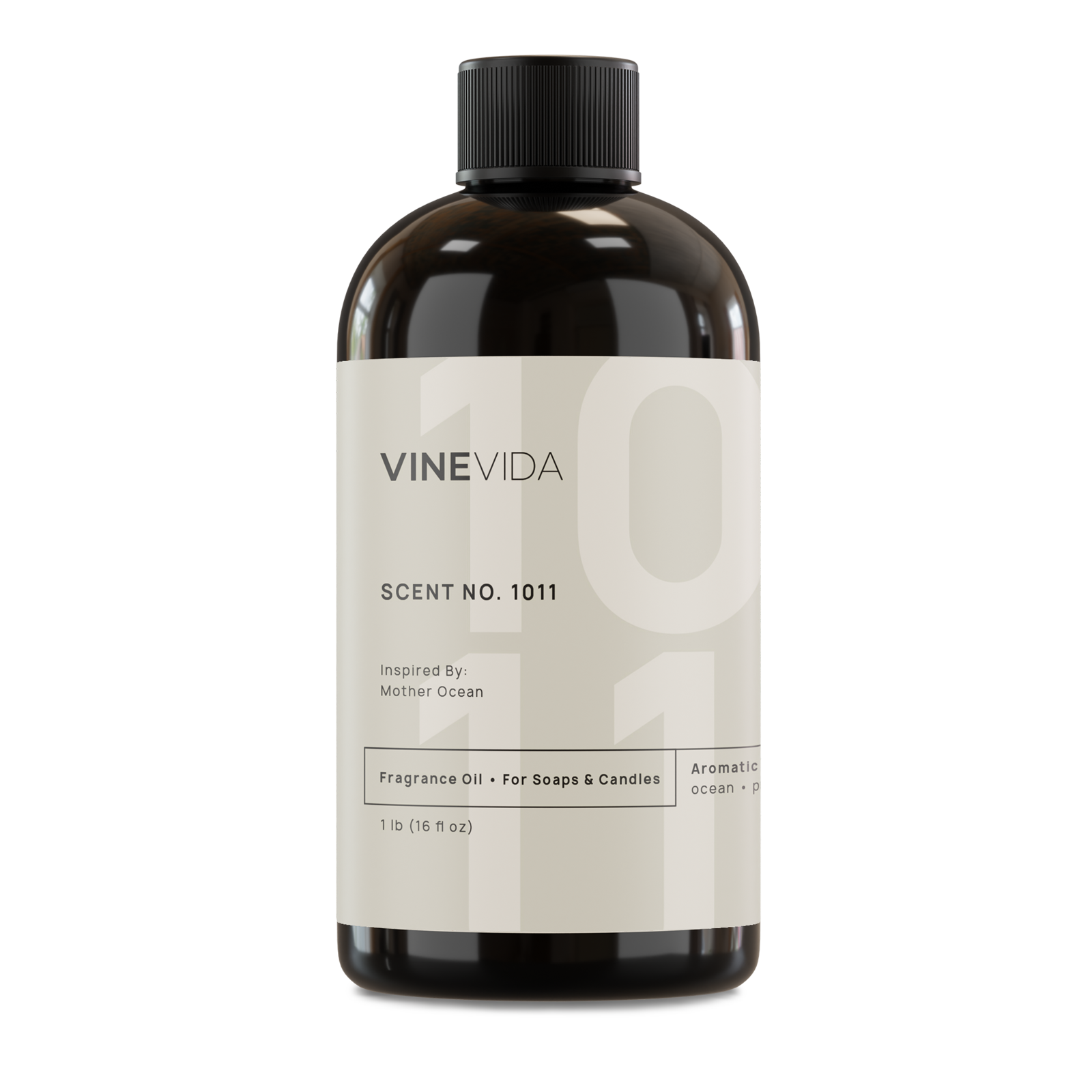 NO. 1011 Fragrance Oil for Soaps & Candles - Mother Ocean & Margaritaville Hotel Scent - Perfect for DIY Bath Products, Home Spa, and Aromatherapy
