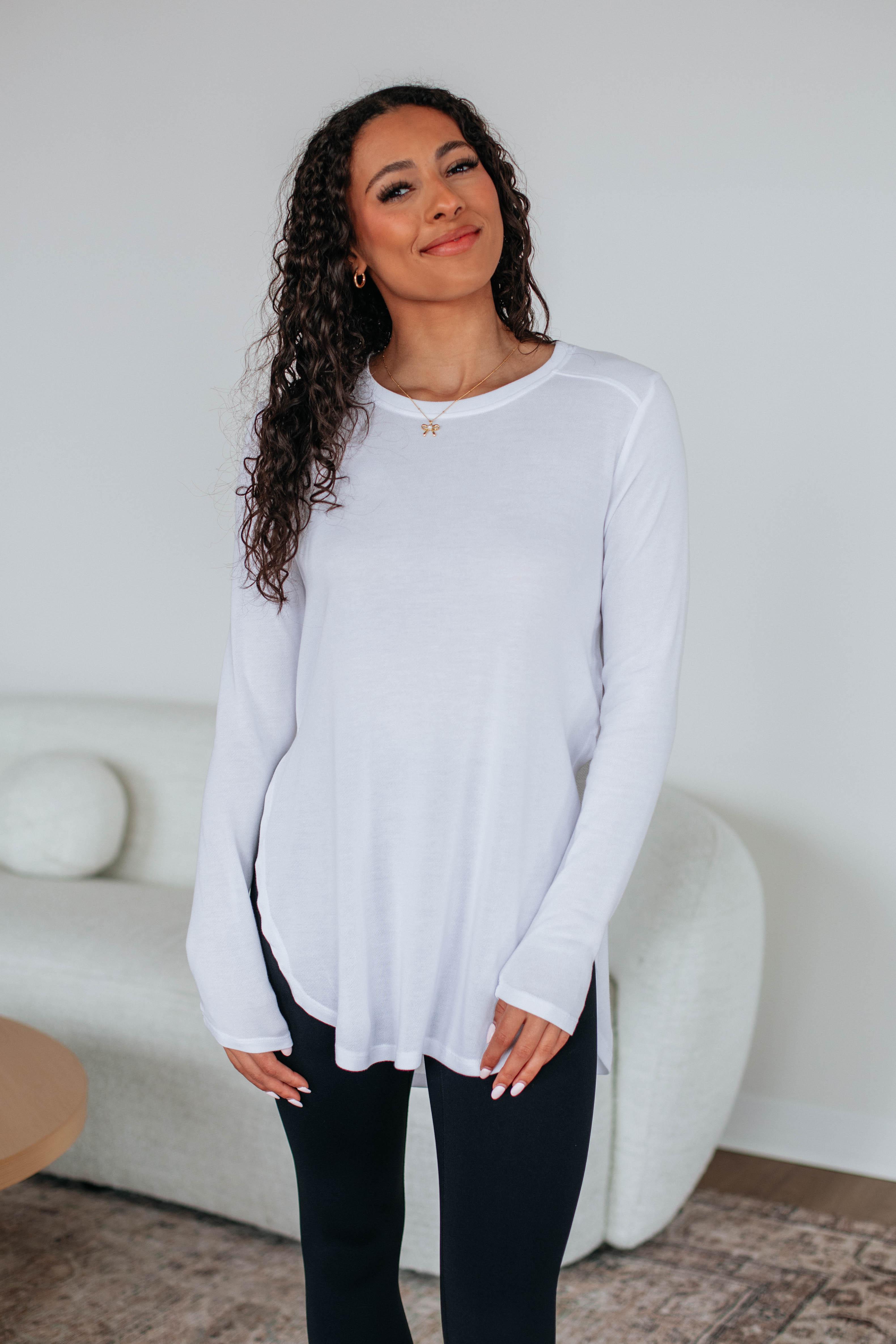 Jardin Long Sleeve Top Ivory - Women's Elegant Blouse for Work, Date Night & Casual Outfits | Perfect for Office, Dinner Dates & Everyday Wear