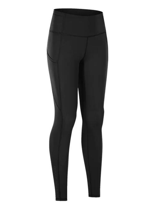High Waist Yoga Pants for Women - Wide Elastic Waistband Workout Leggings for Running, Gym & Lounge - Comfortable Stretchy Athletic Tights