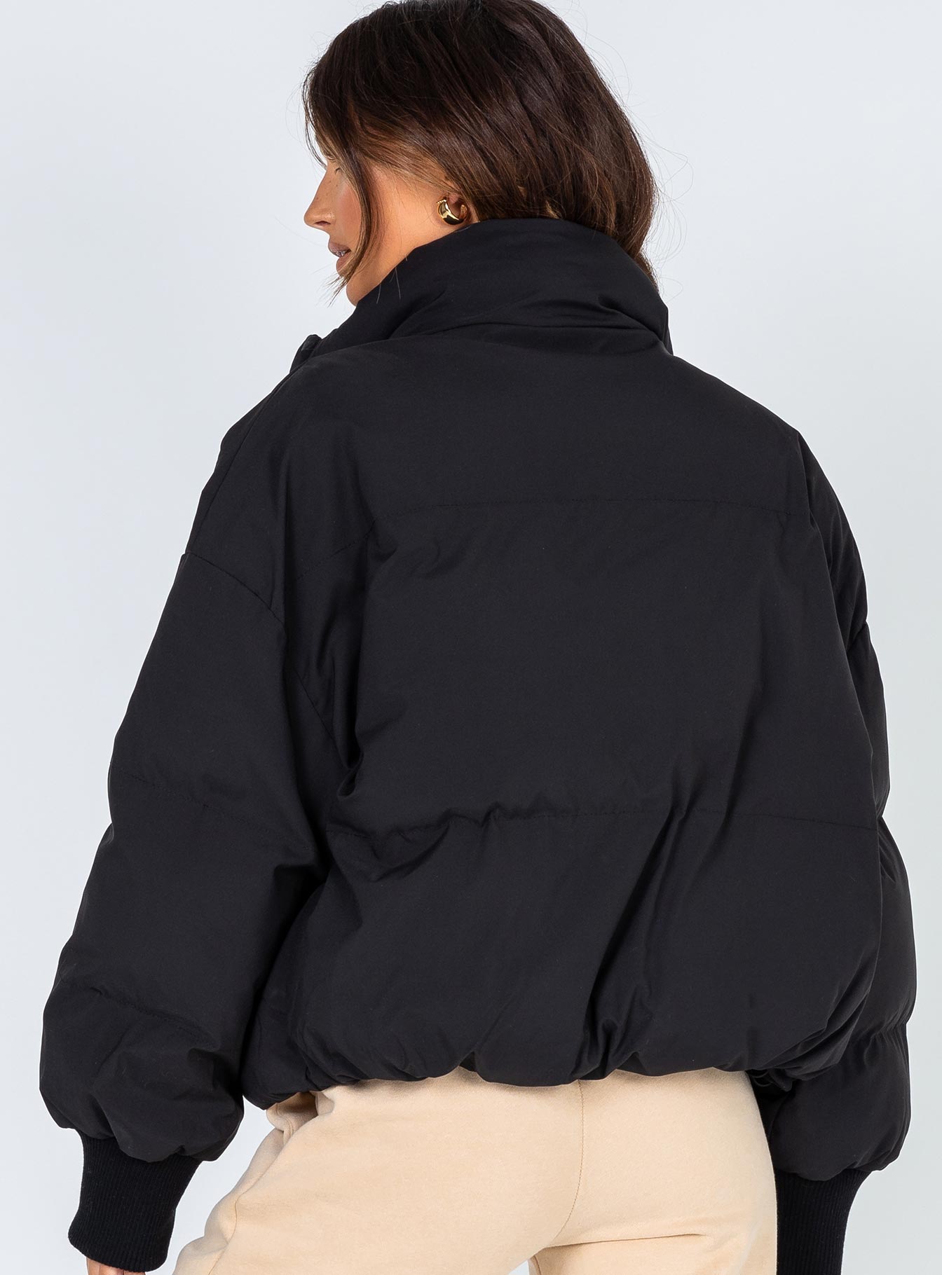 Abe Puffer Jacket for Men - Lightweight Winter Coat, Waterproof & Windproof, Black - Perfect for Outdoor Activities, Hiking & Cold Weather