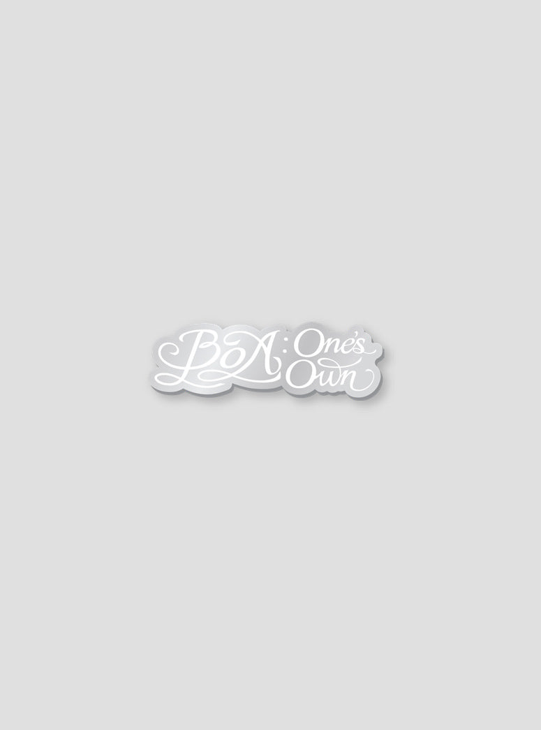 BoA LIVE TOUR One's Own Official Badge - Limited Edition K-Pop Merchandise for Concerts, Fan Meetings & Collectors