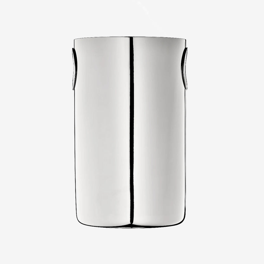 Christofle Oh De Christofle Stainless Steel Wine Cooler - Elegant Wine Chiller for Parties, Weddings & Home Entertaining