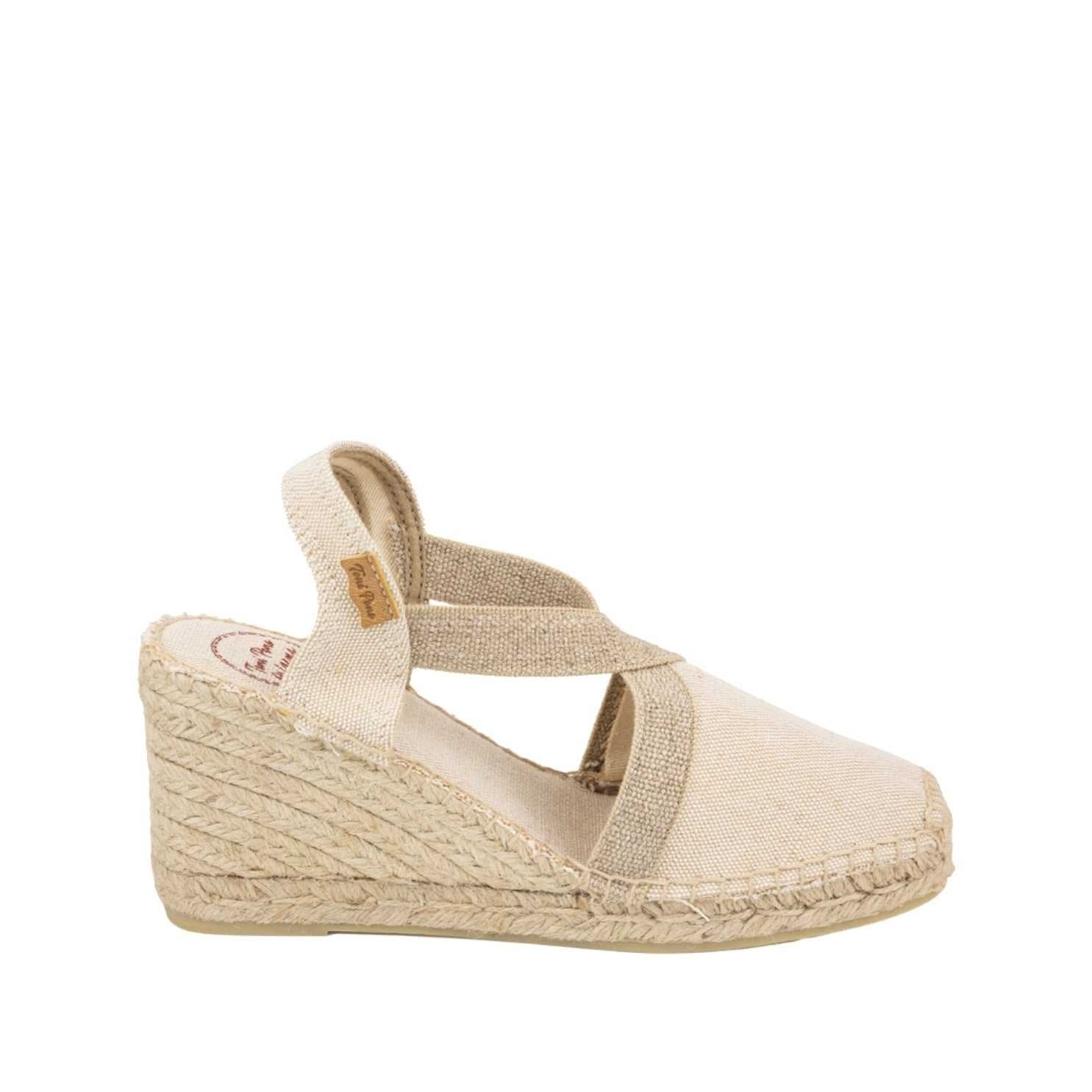 Women's Basic Canvas Wedge Espadrilles - Comfortable Summer Casual Shoes for Beach, Vacation & Everyday Wear | Terra 7V