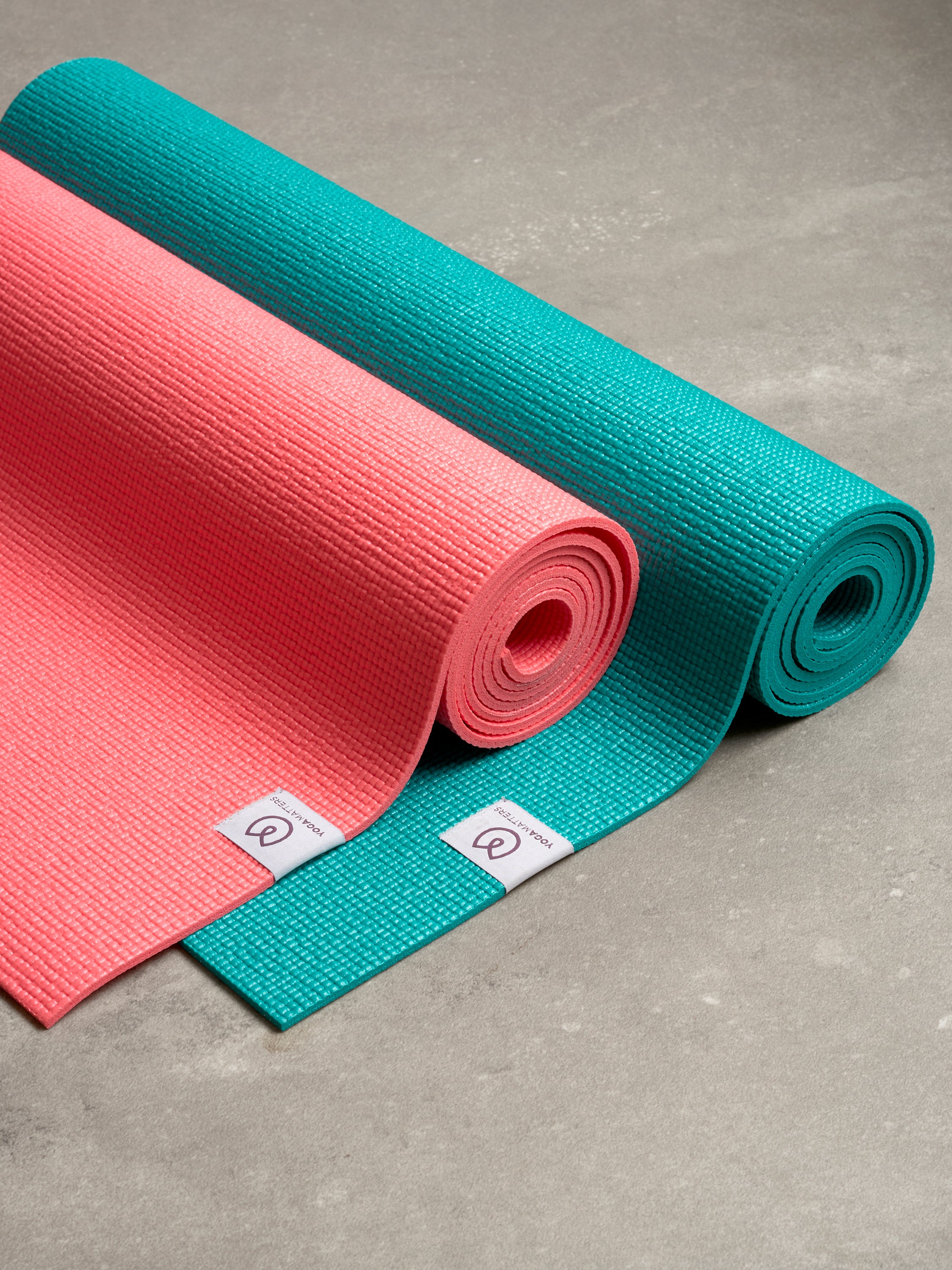 Yogamatters Sticky Yoga Mat - Non-Slip Eco-Friendly Exercise Mat for Yoga, Pilates & Home Workouts - Perfect for Beginners & Professionals