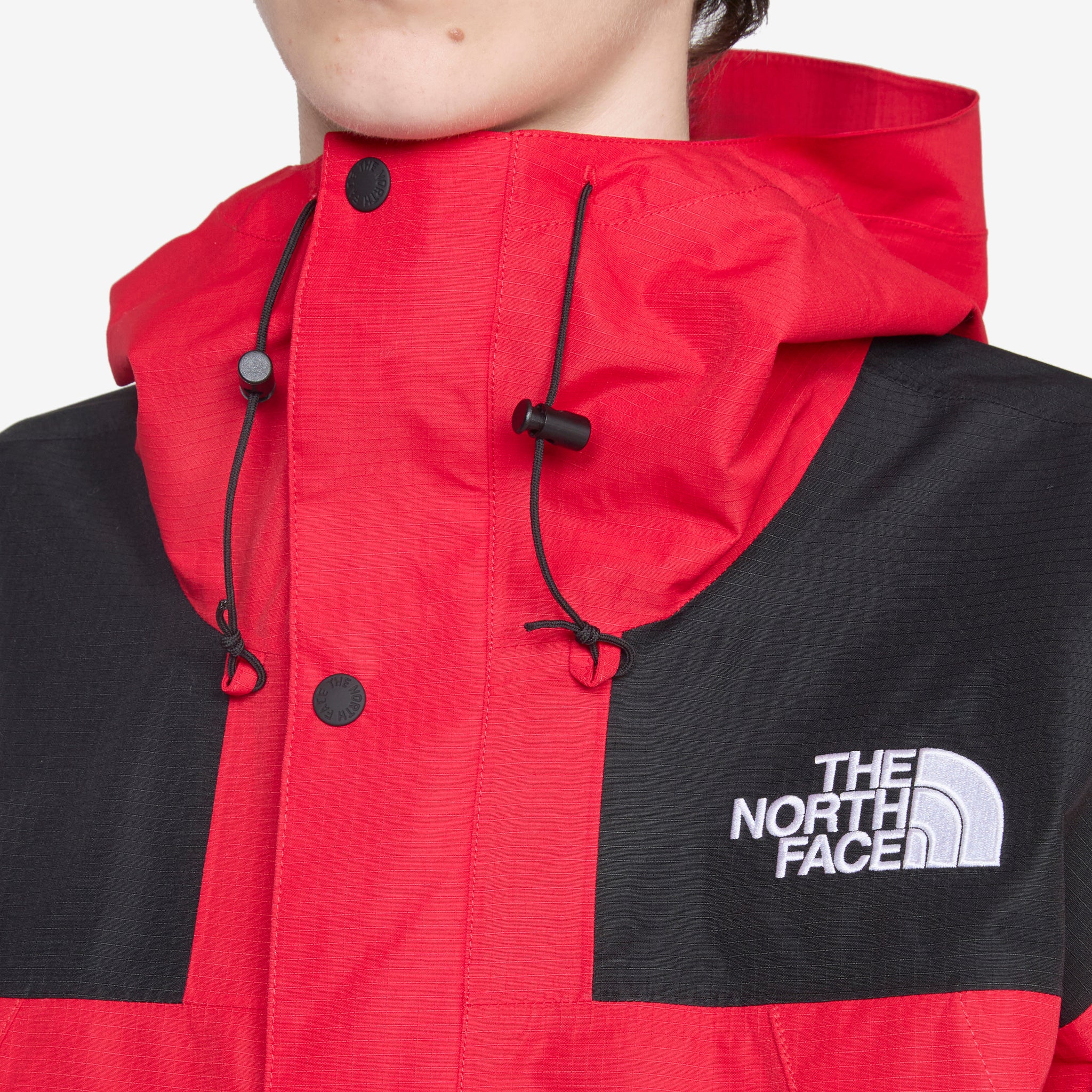 The North Face DryVent™ Mono Mountain Jacket - Waterproof & Breathable Hiking Jacket for Men & Women (Red/Black) | Perfect for Outdoor Adventures, Camping & Trekking