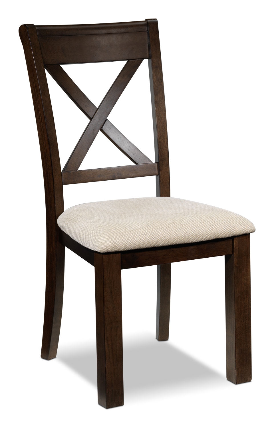 Claira Side Chair - Modern Beige Upholstered Dining Chair for Kitchen, Living Room & Office - Comfortable & Stylish Home Decor